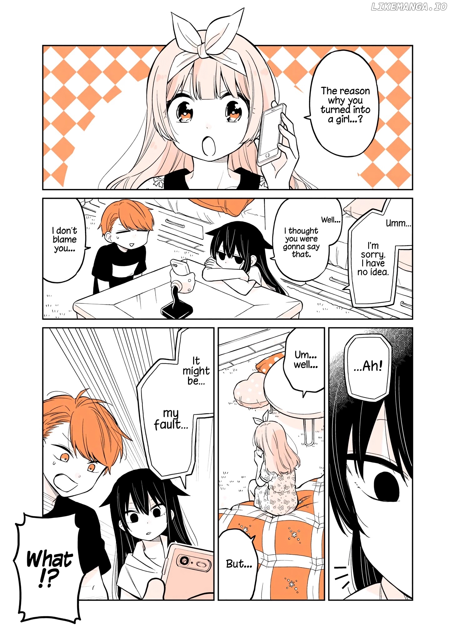 a Lazy Guy Woke up as a Girl One Morning chapter 15.1 - page 7