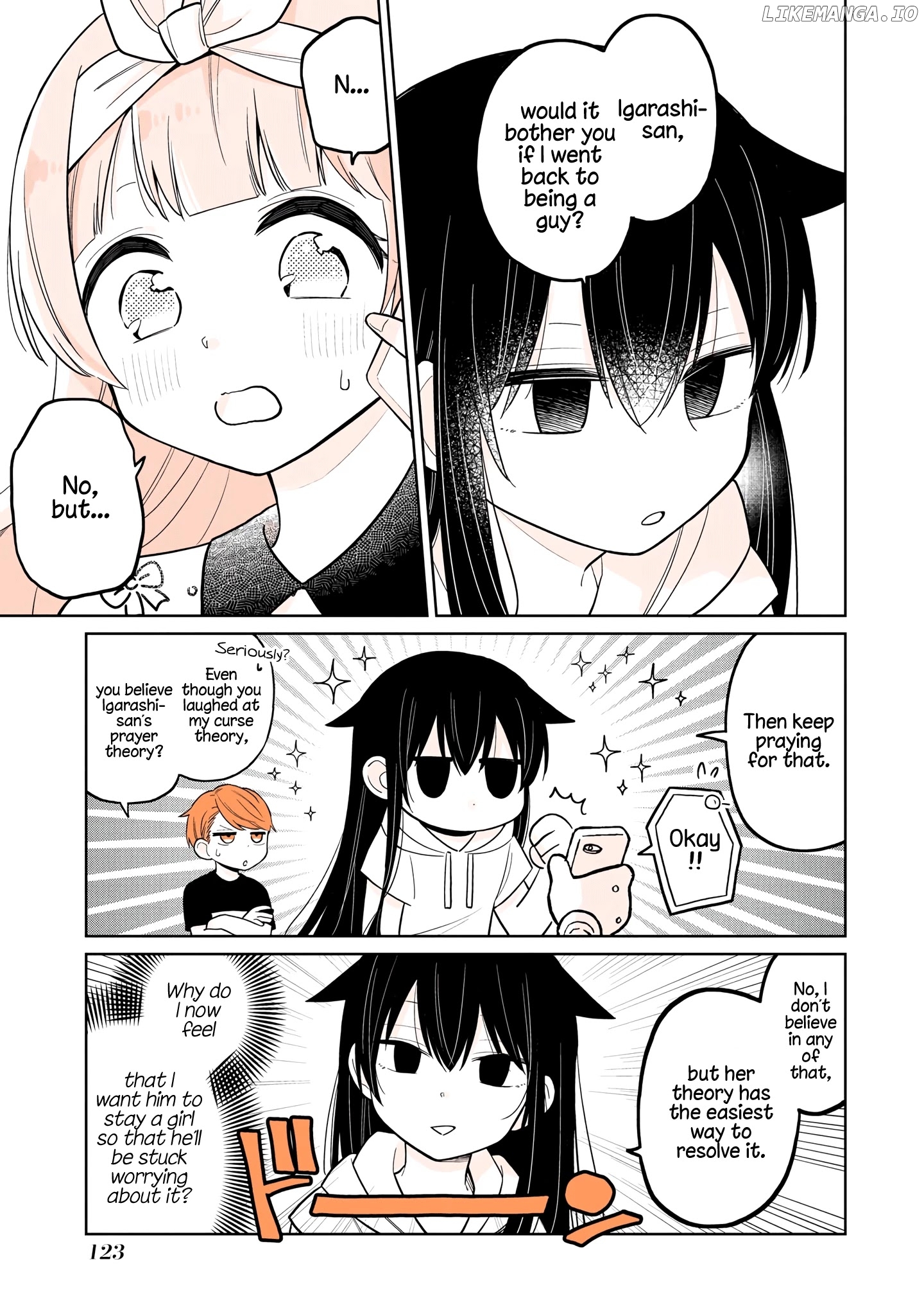 a Lazy Guy Woke up as a Girl One Morning chapter 15.1 - page 9