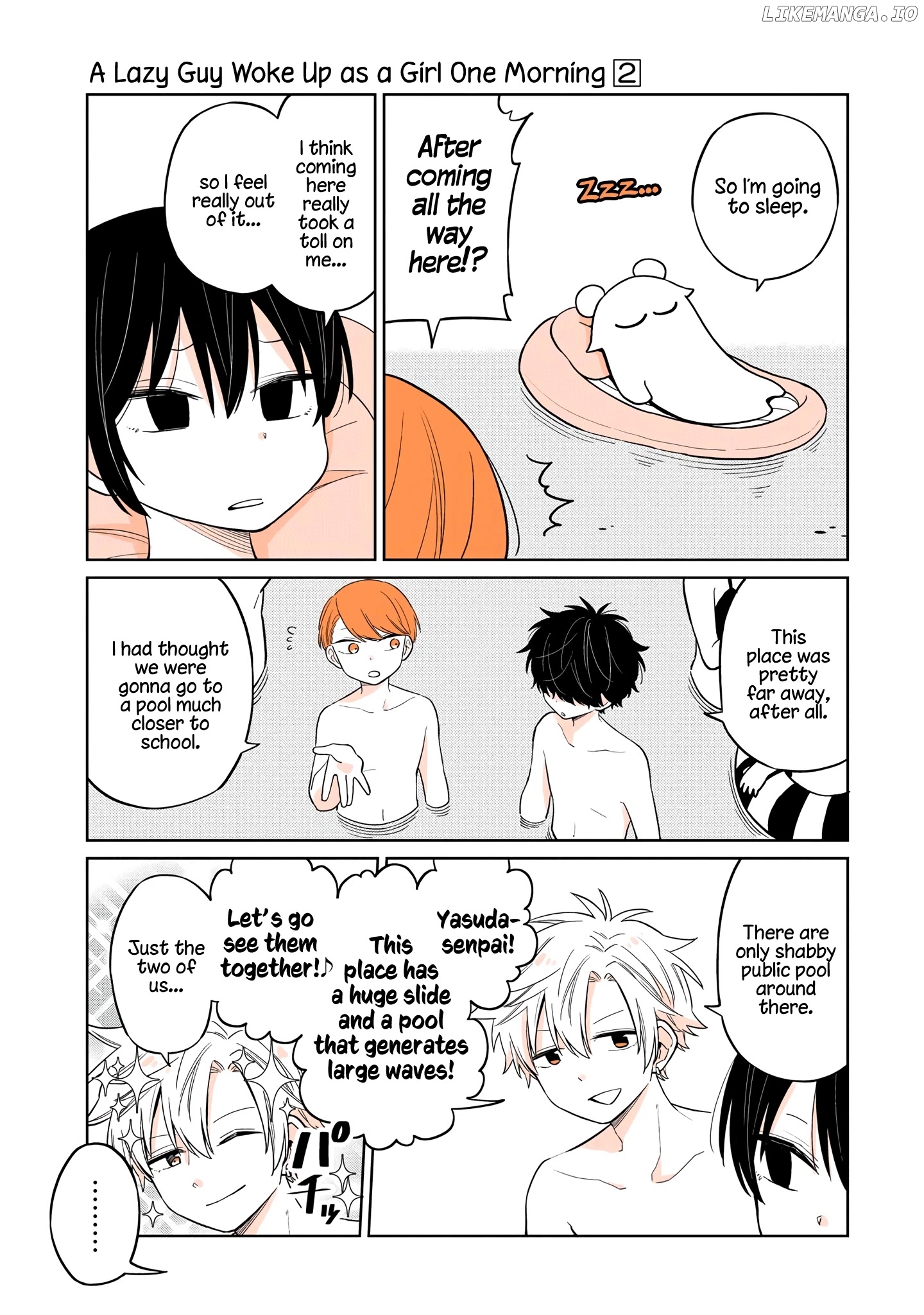 a Lazy Guy Woke up as a Girl One Morning chapter 15 - page 7