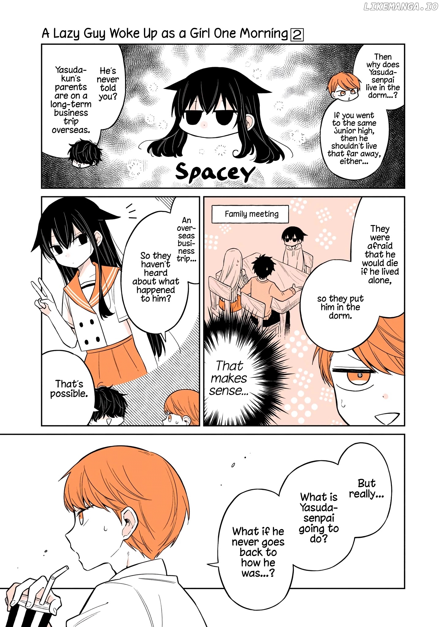 a Lazy Guy Woke up as a Girl One Morning chapter 12 - page 13
