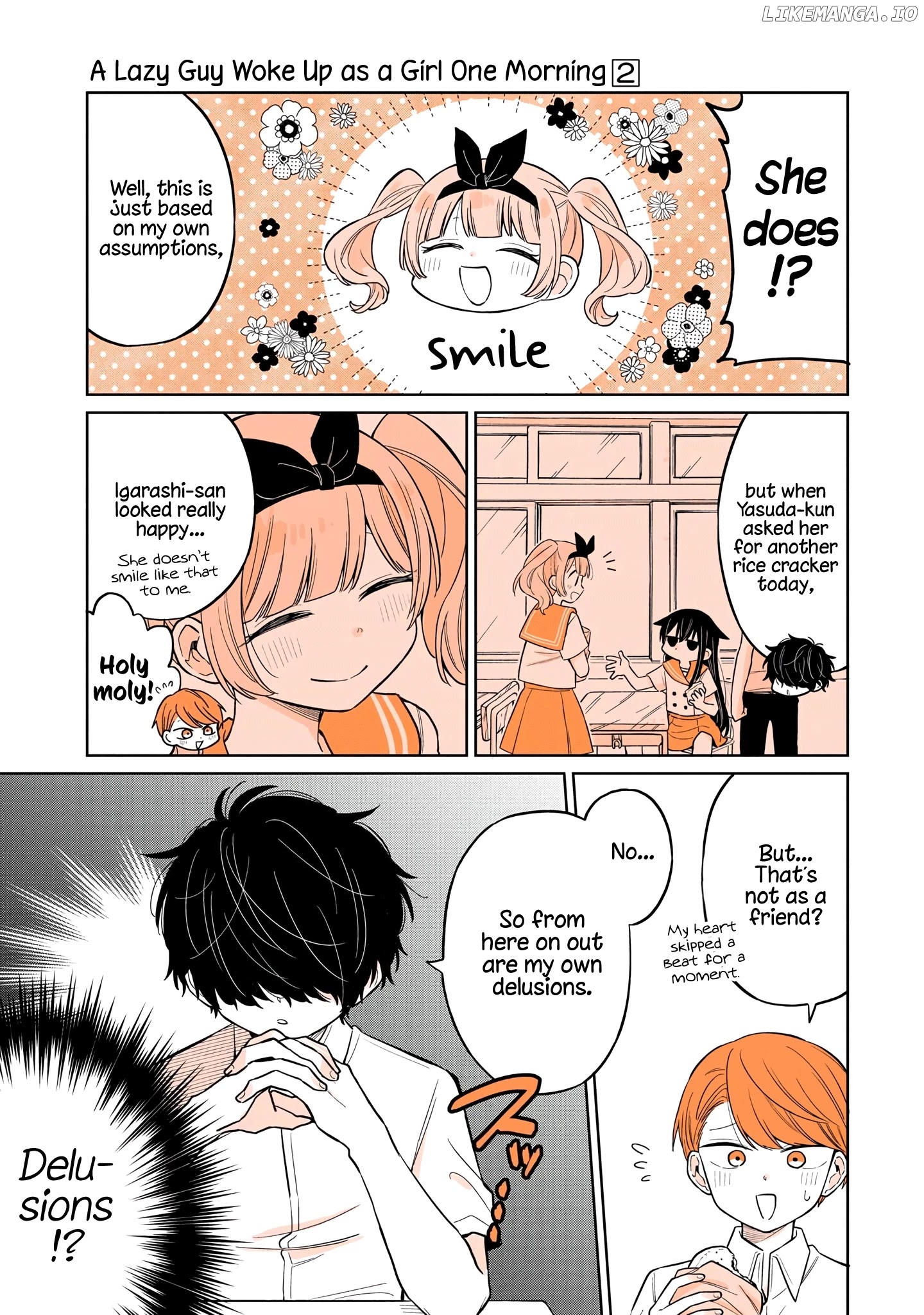 a Lazy Guy Woke up as a Girl One Morning chapter 12 - page 5