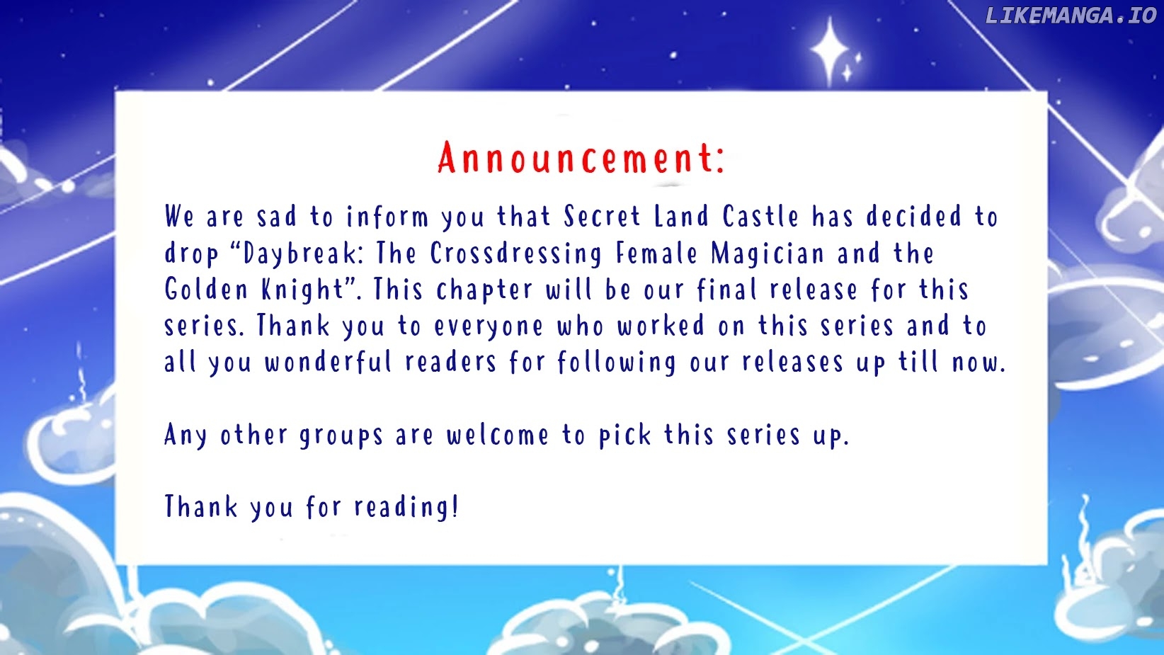 Daybreak: The Crossdressing Female Magician and the Golden Knight chapter 3 - page 33