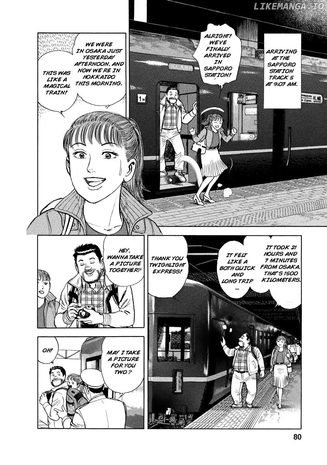 Ekiben Hitoritabi chapter 43 - page 2