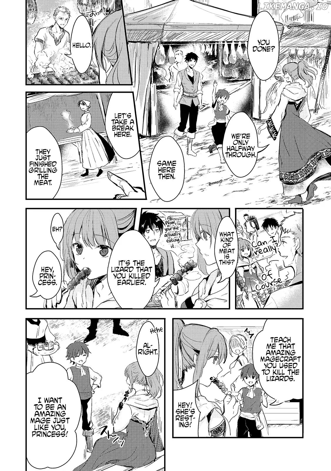 Her Royal Highness Seems To Be Angry chapter 1 - page 8