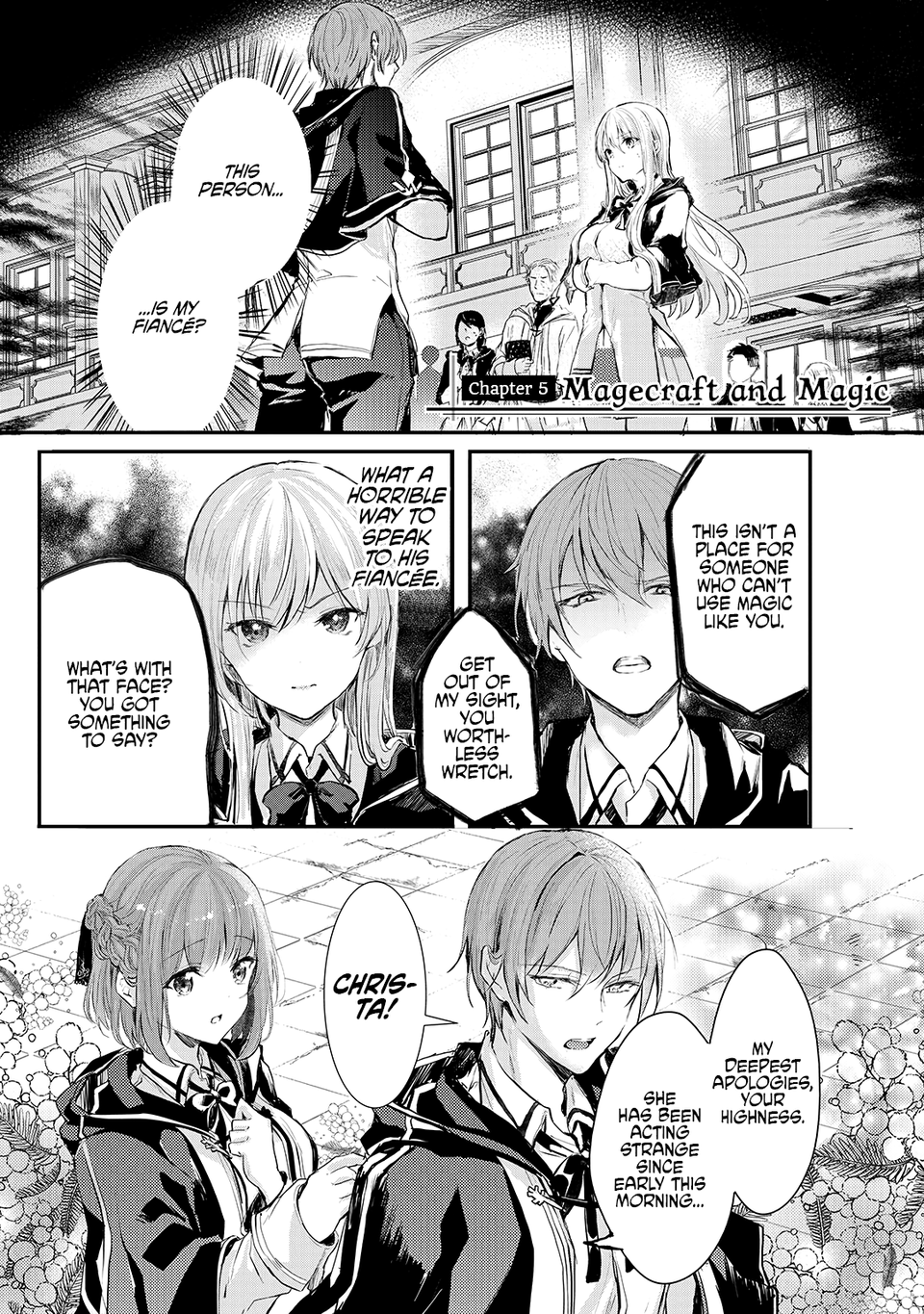 Her Royal Highness Seems To Be Angry chapter 5 - page 1