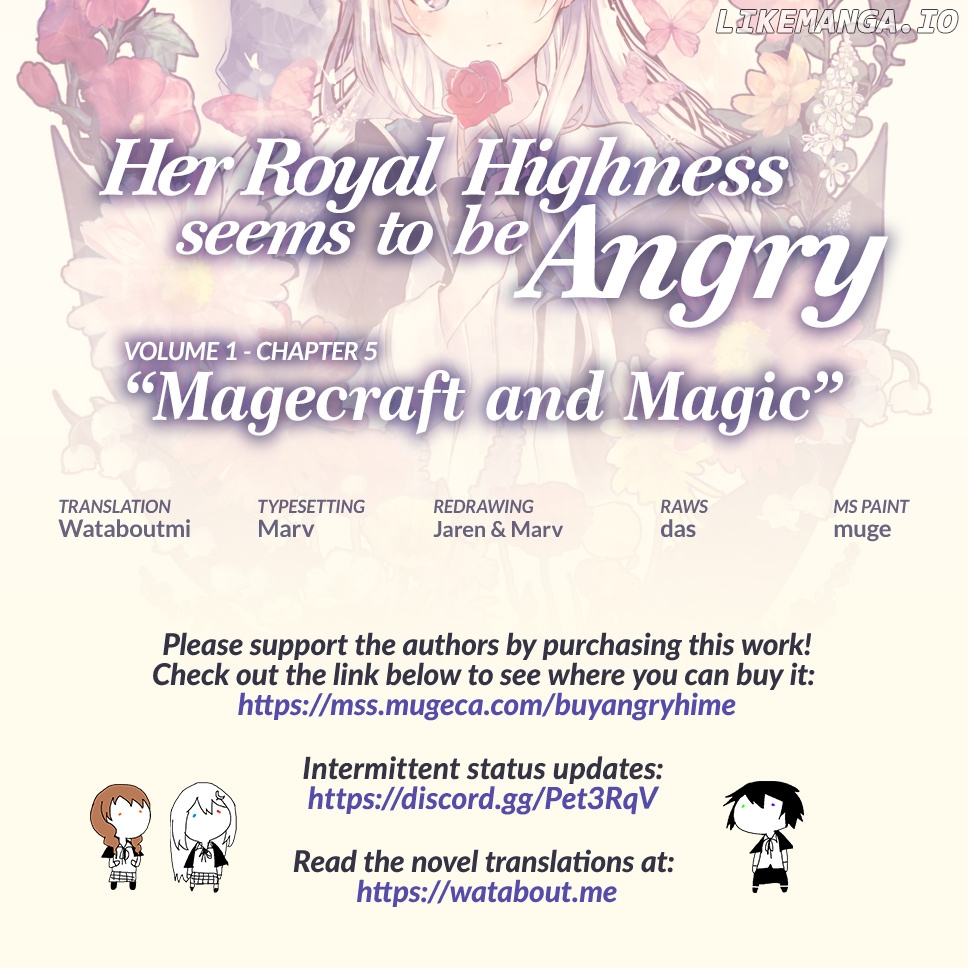 Her Royal Highness Seems To Be Angry chapter 5 - page 27