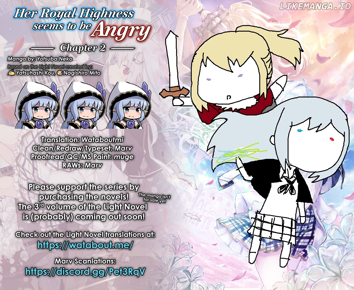 Her Royal Highness Seems To Be Angry chapter 2 - page 33