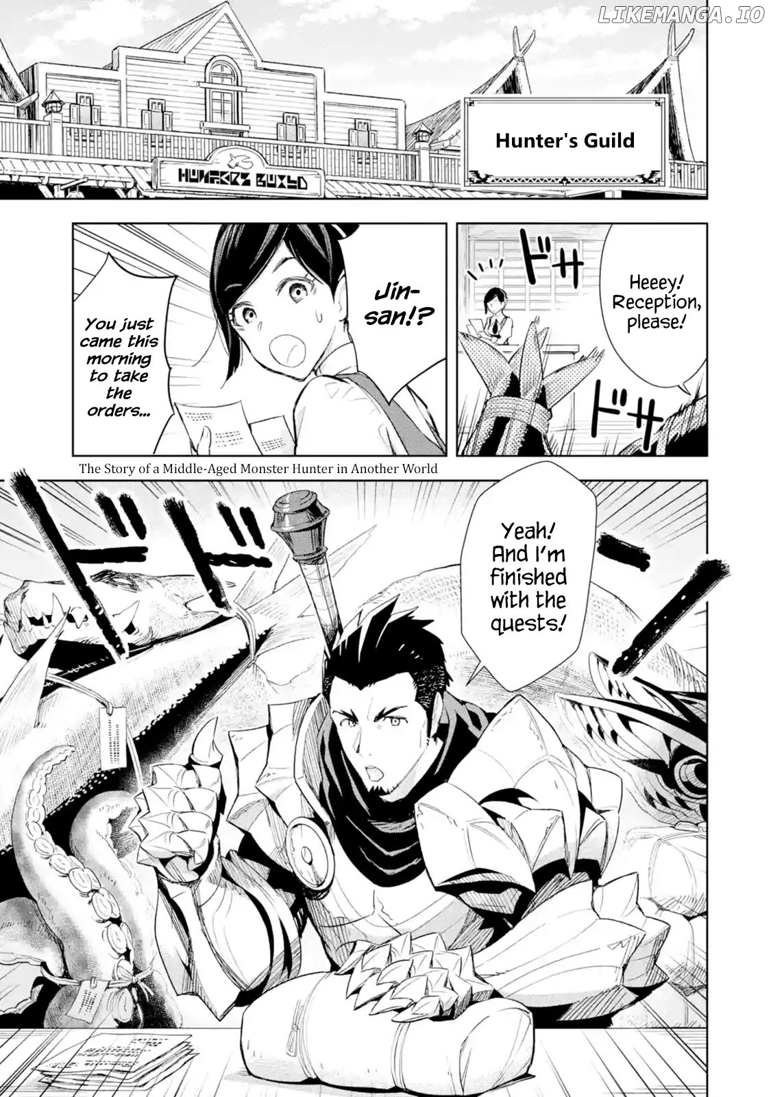 The Ultimate Middle-Aged Hunter Travels to Another World ~This Time, he Wants to Live a Slow And Peaceful Life~ chapter 1.1 - page 4