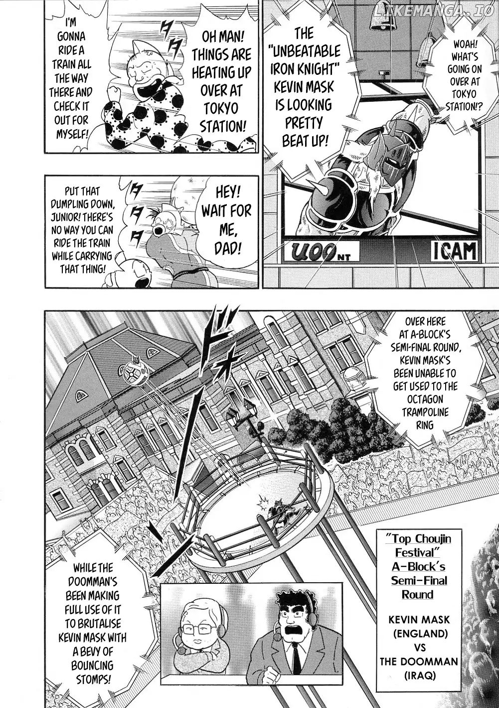 Kinnikuman Ii Sei: All Choujin Daishingeki chapter 36 - page 2