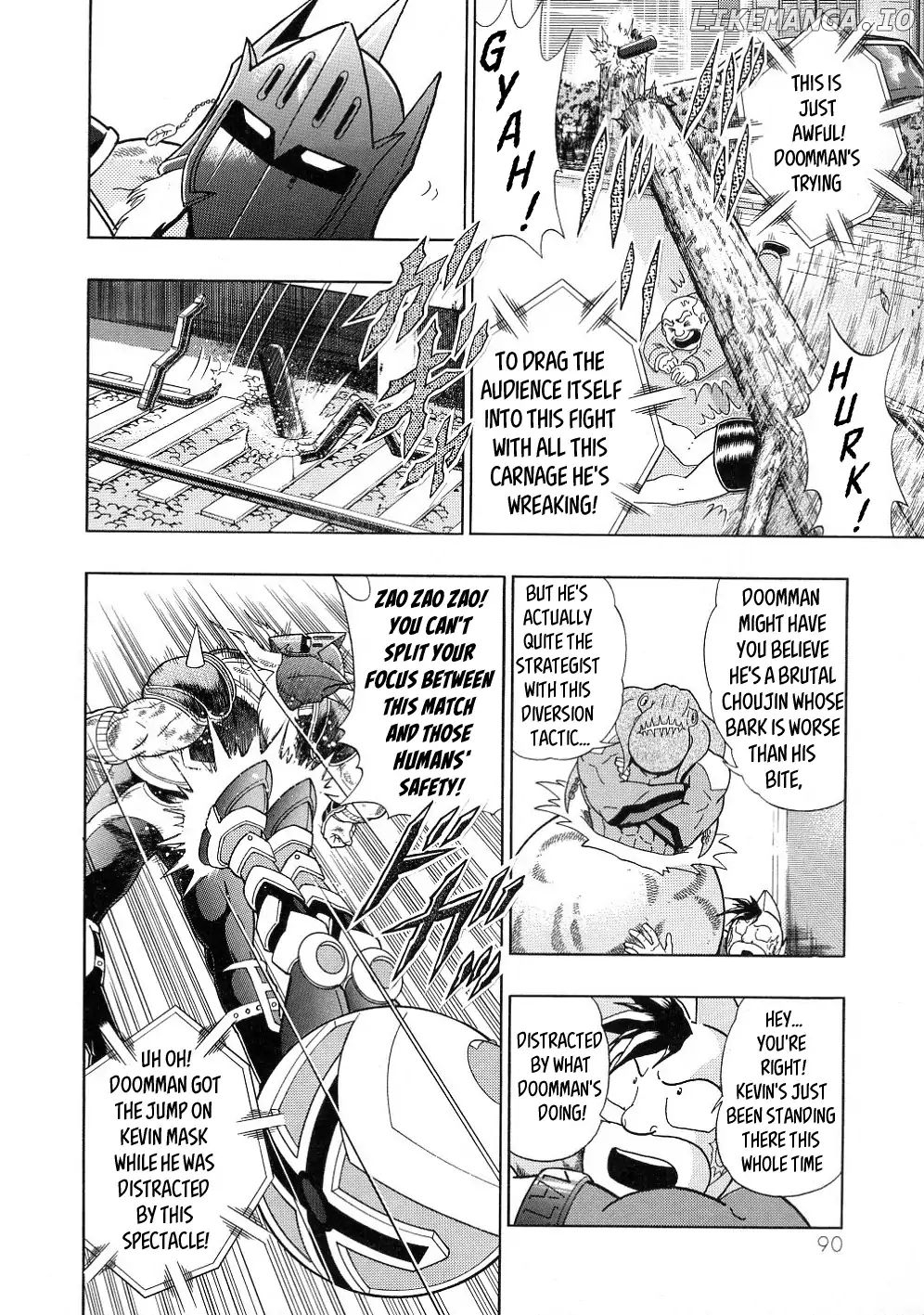 Kinnikuman Ii Sei: All Choujin Daishingeki chapter 38 - page 2