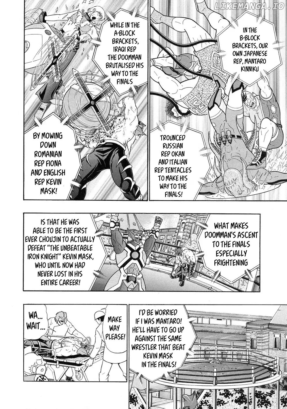 Kinnikuman Ii Sei: All Choujin Daishingeki chapter 40 - page 2