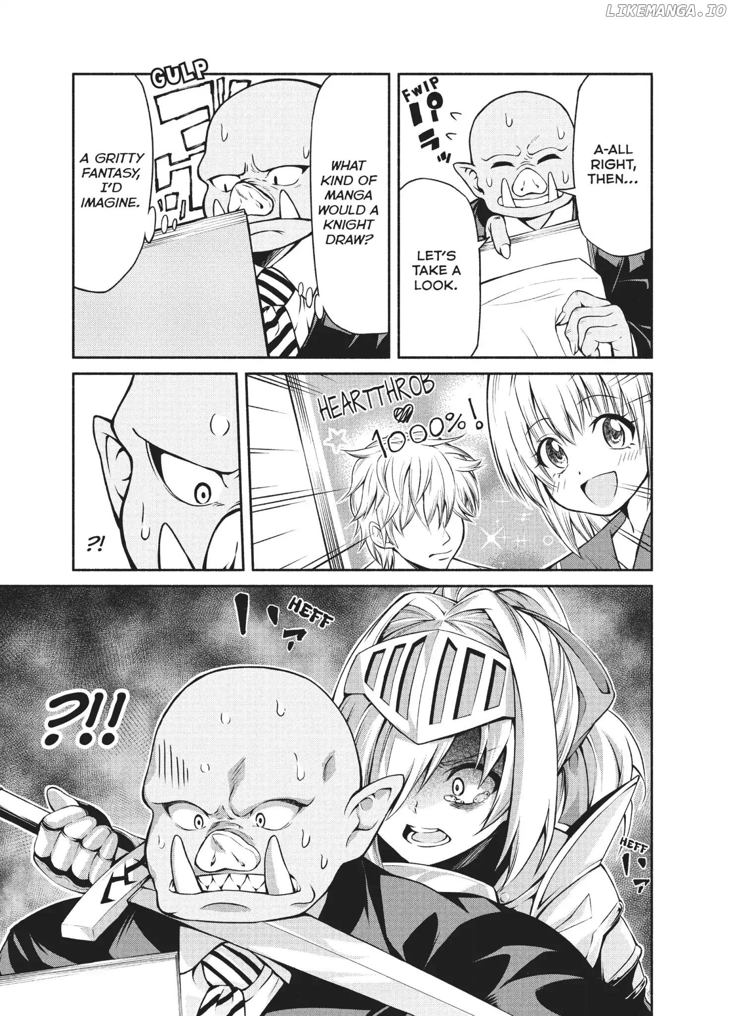 The Knight Cartoonist And Her Orc Editor chapter 1 - page 12