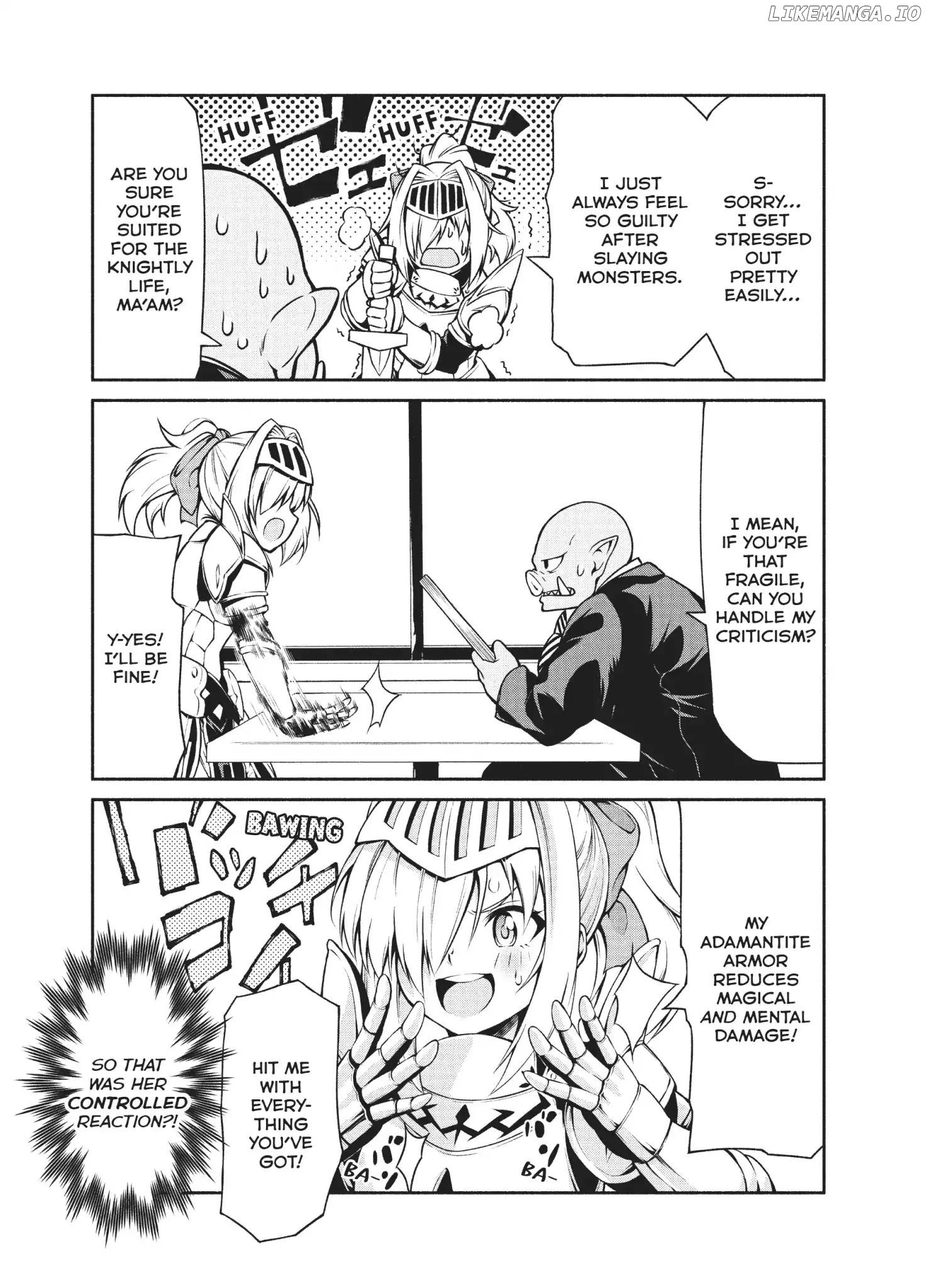 The Knight Cartoonist And Her Orc Editor chapter 1 - page 14