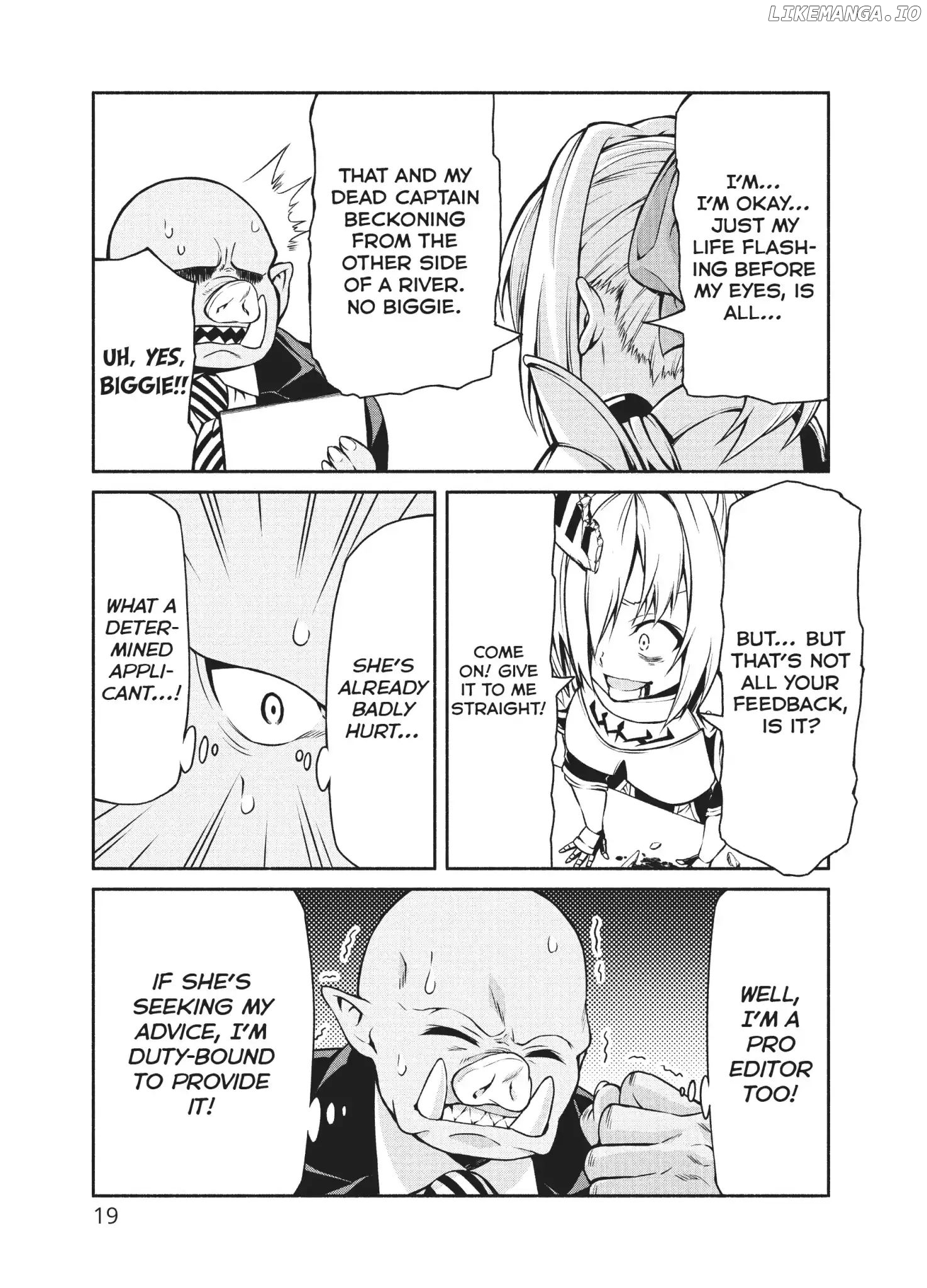 The Knight Cartoonist And Her Orc Editor chapter 1 - page 20