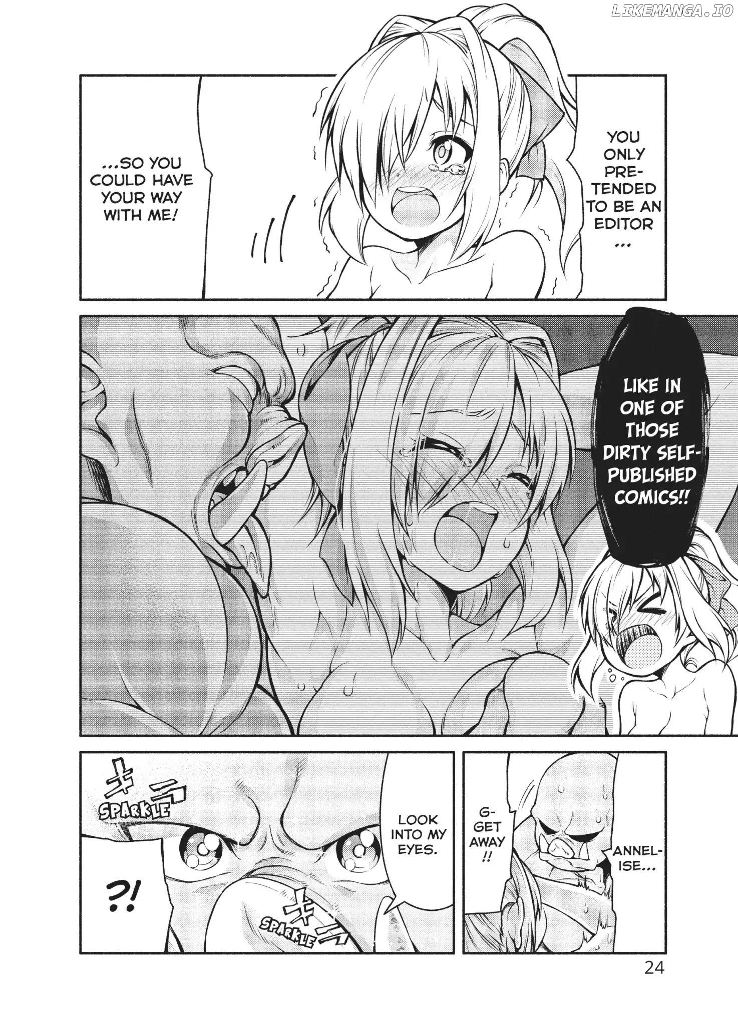 The Knight Cartoonist And Her Orc Editor chapter 1 - page 25