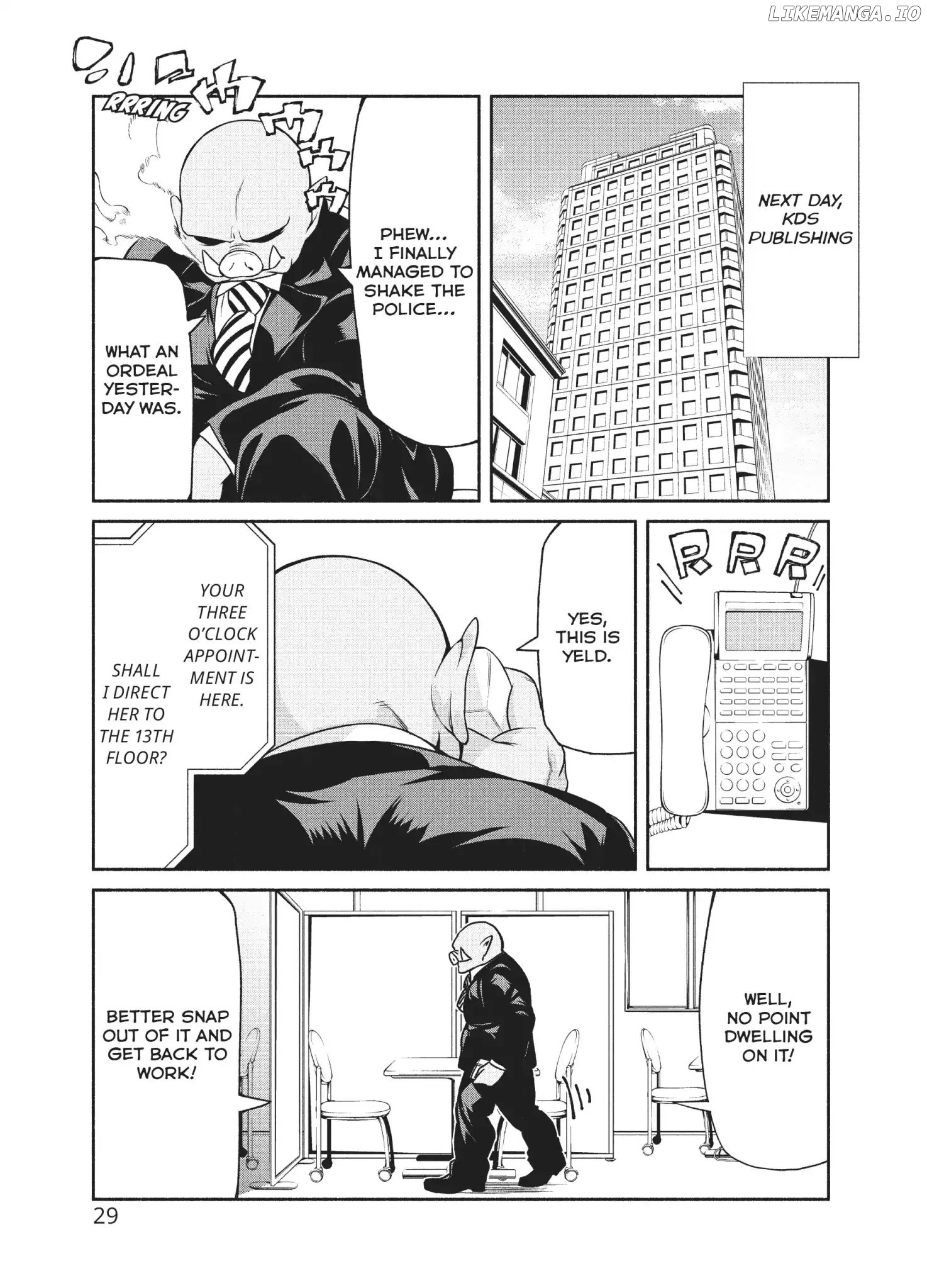 The Knight Cartoonist And Her Orc Editor chapter 1 - page 30