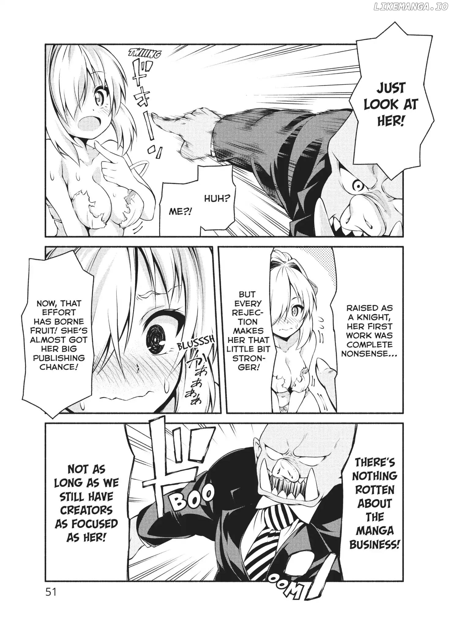 The Knight Cartoonist And Her Orc Editor chapter 2 - page 19