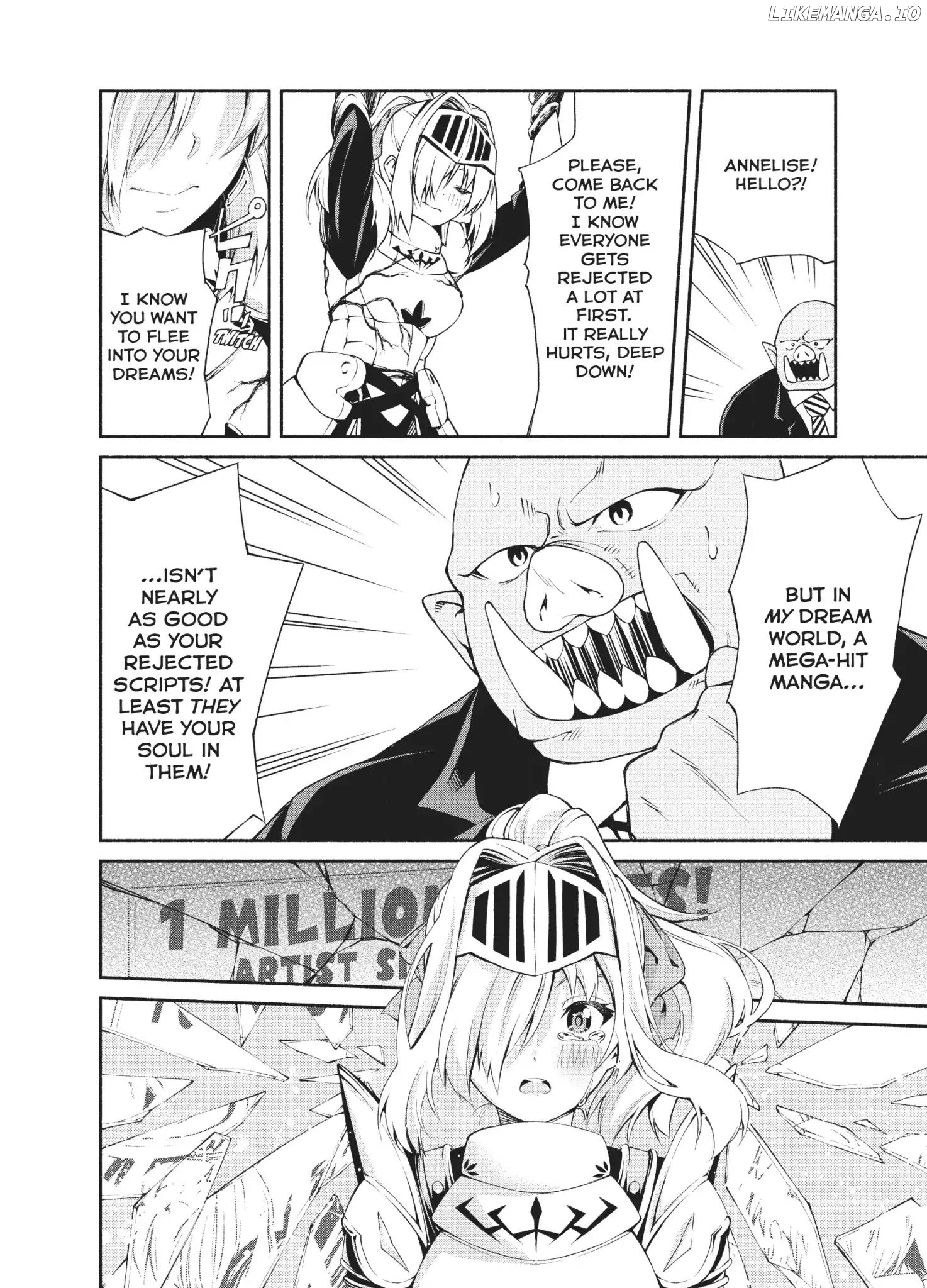 The Knight Cartoonist And Her Orc Editor chapter 3 - page 22