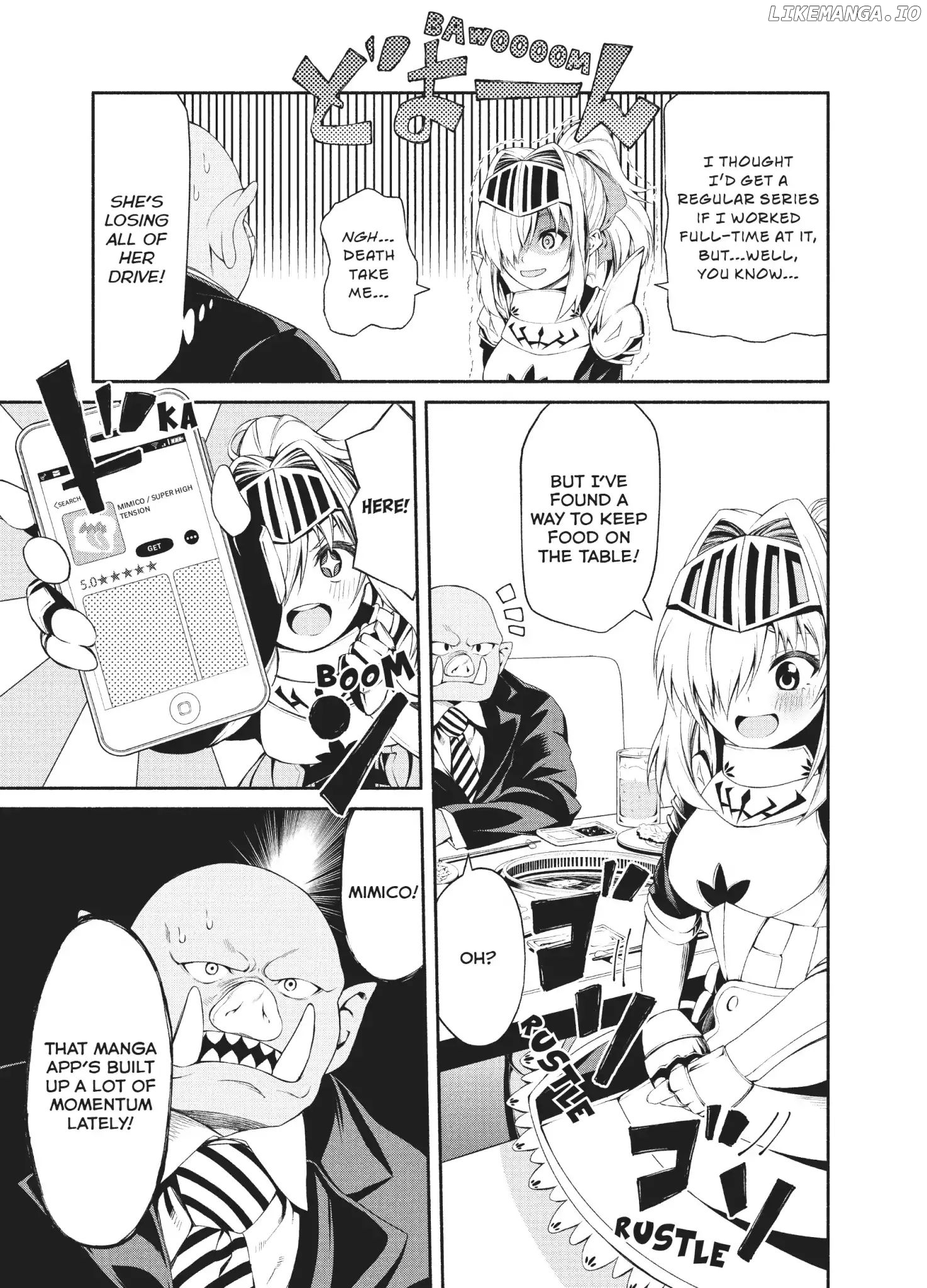 The Knight Cartoonist And Her Orc Editor chapter 3 - page 5