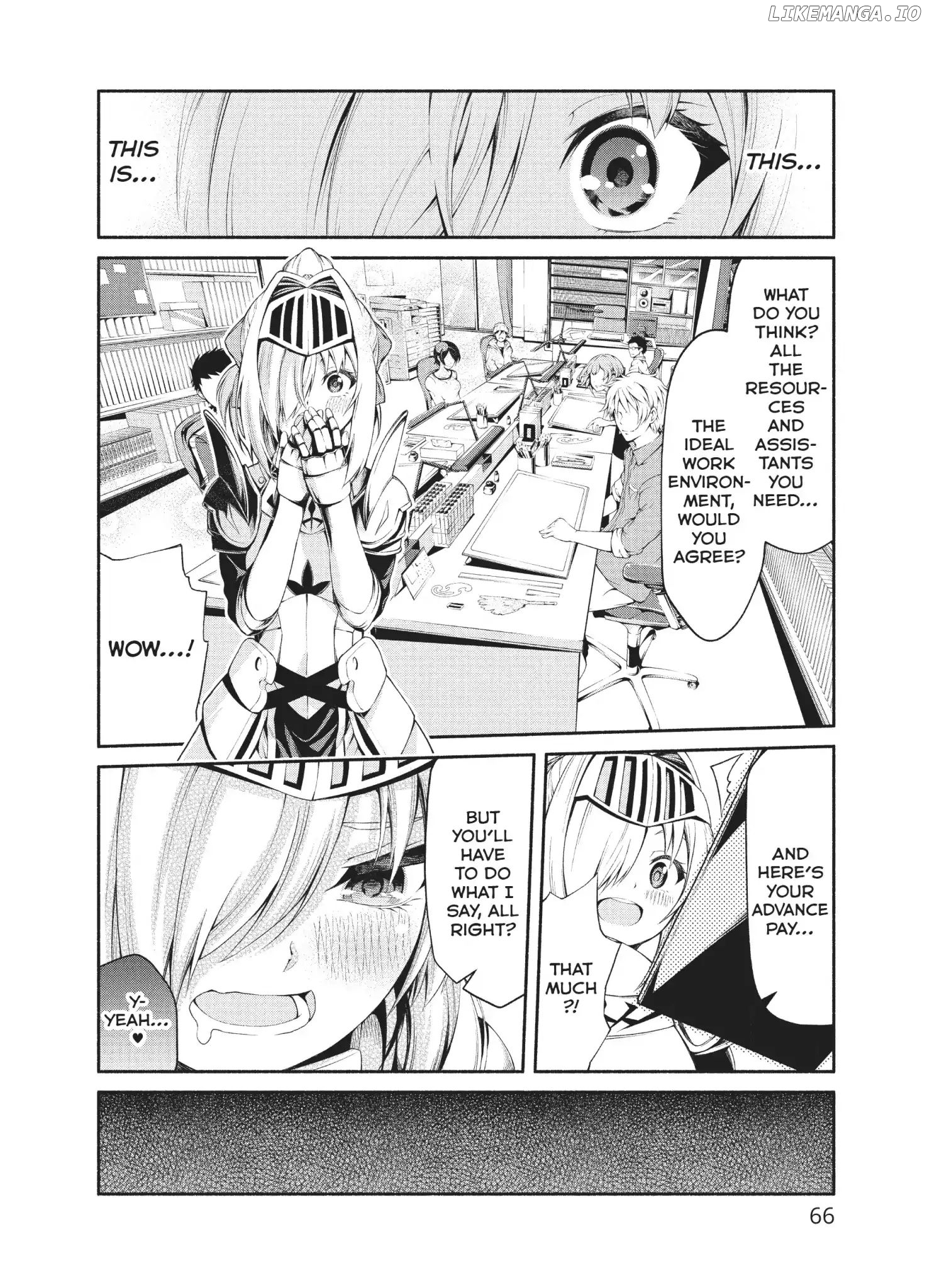 The Knight Cartoonist And Her Orc Editor chapter 3 - page 8