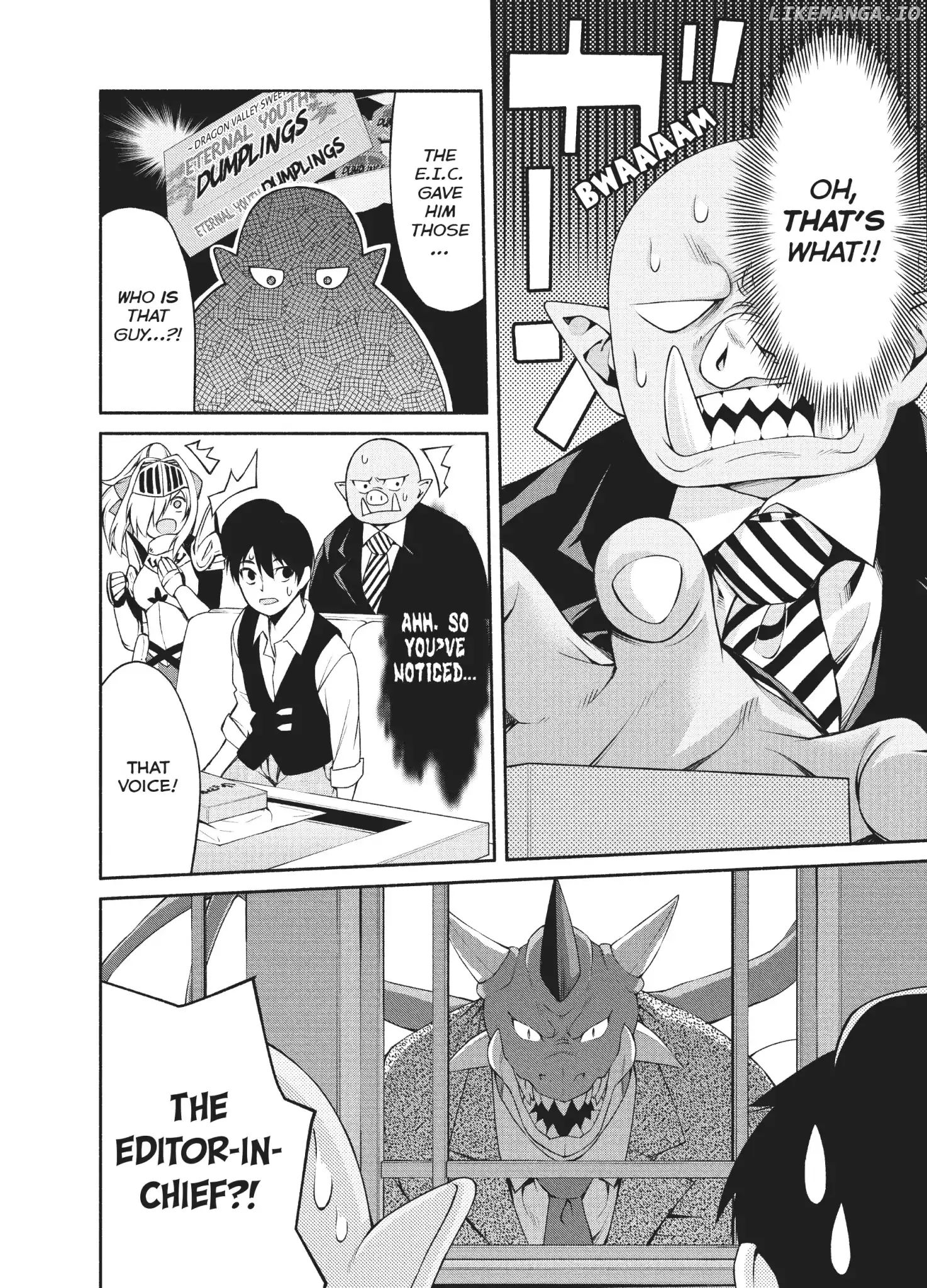 The Knight Cartoonist And Her Orc Editor chapter 4 - page 20