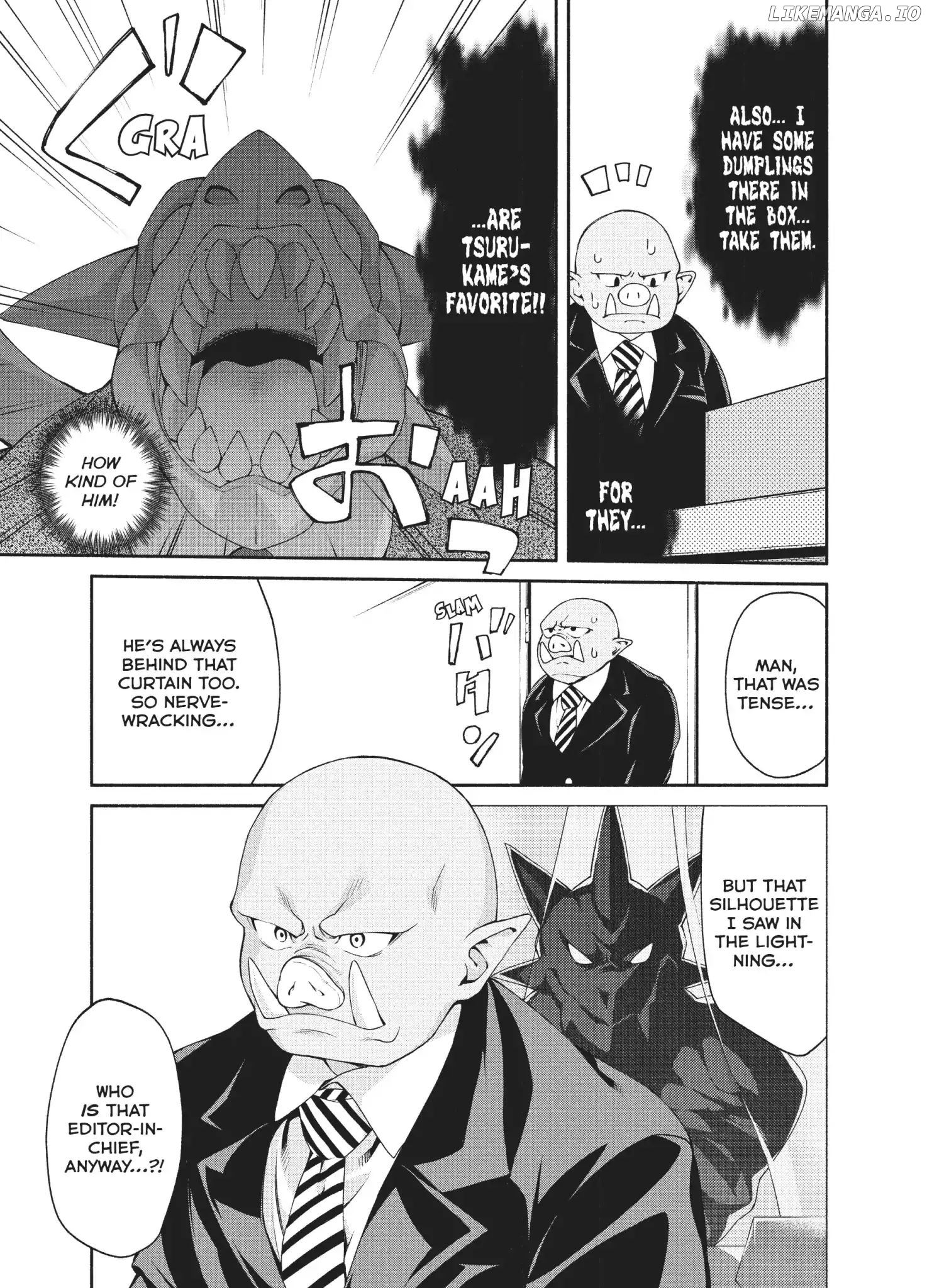 The Knight Cartoonist And Her Orc Editor chapter 4 - page 3