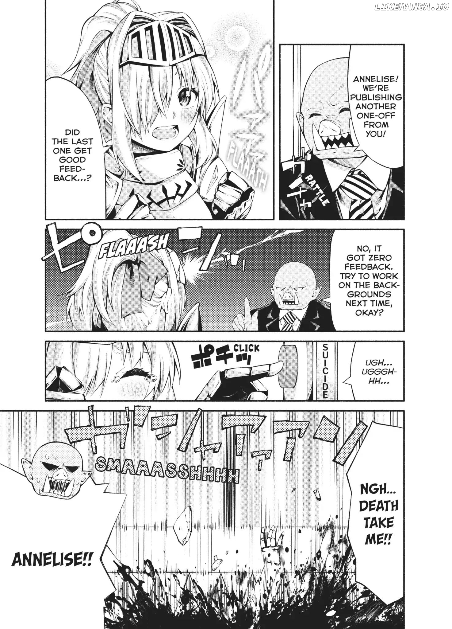 The Knight Cartoonist And Her Orc Editor chapter 5 - page 1