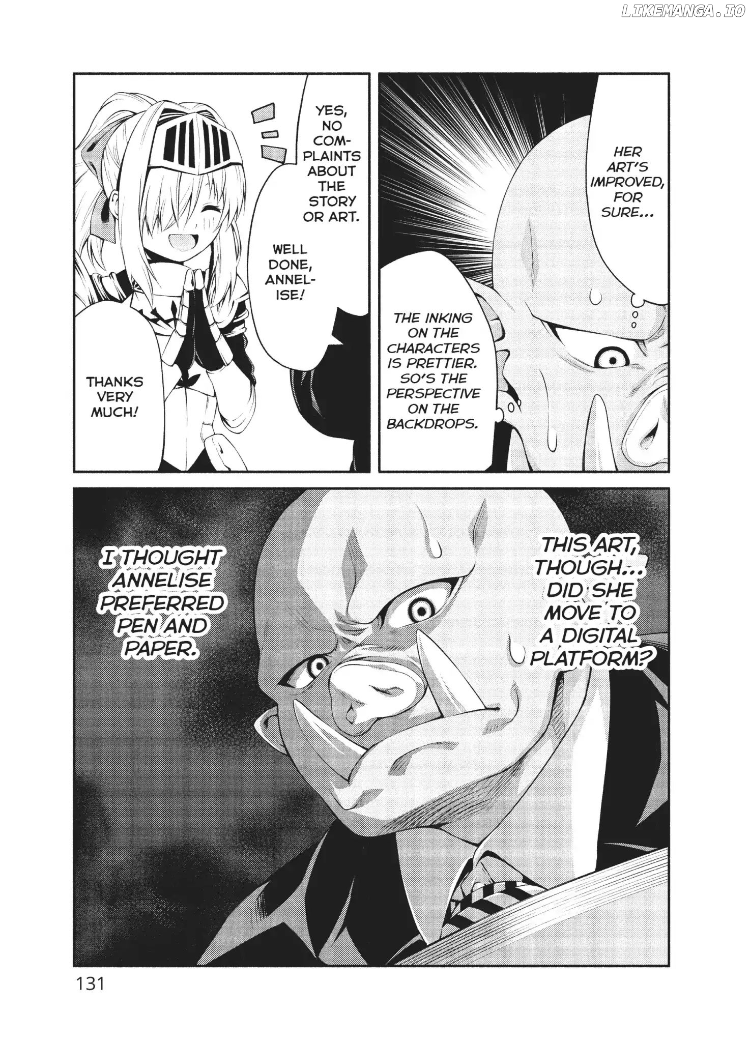The Knight Cartoonist And Her Orc Editor chapter 5 - page 19