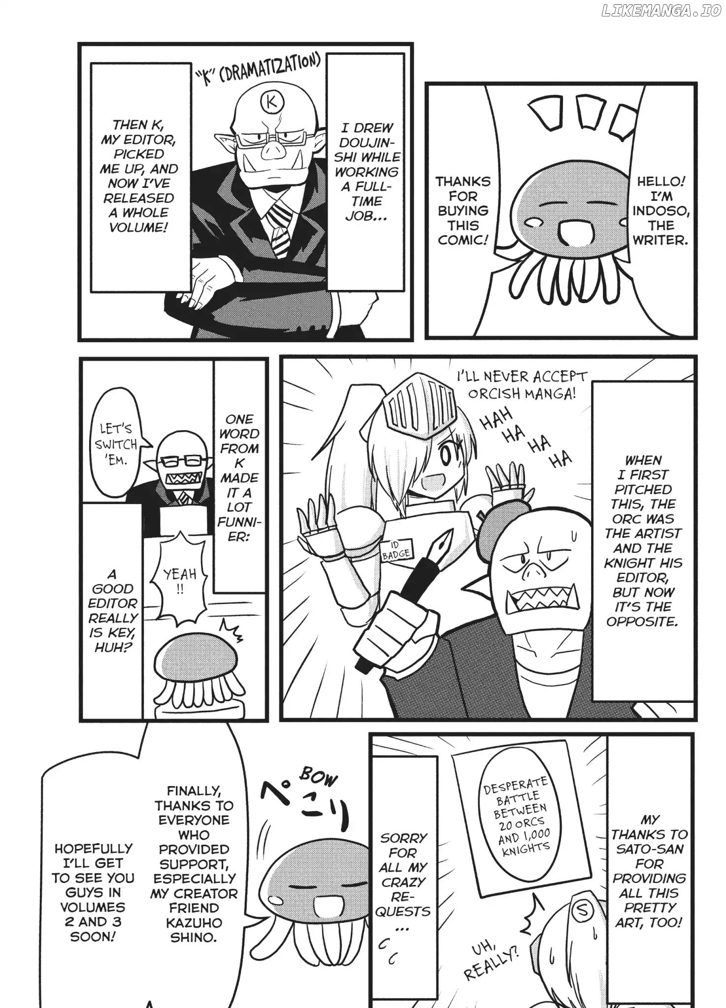 The Knight Cartoonist And Her Orc Editor chapter 5 - page 28