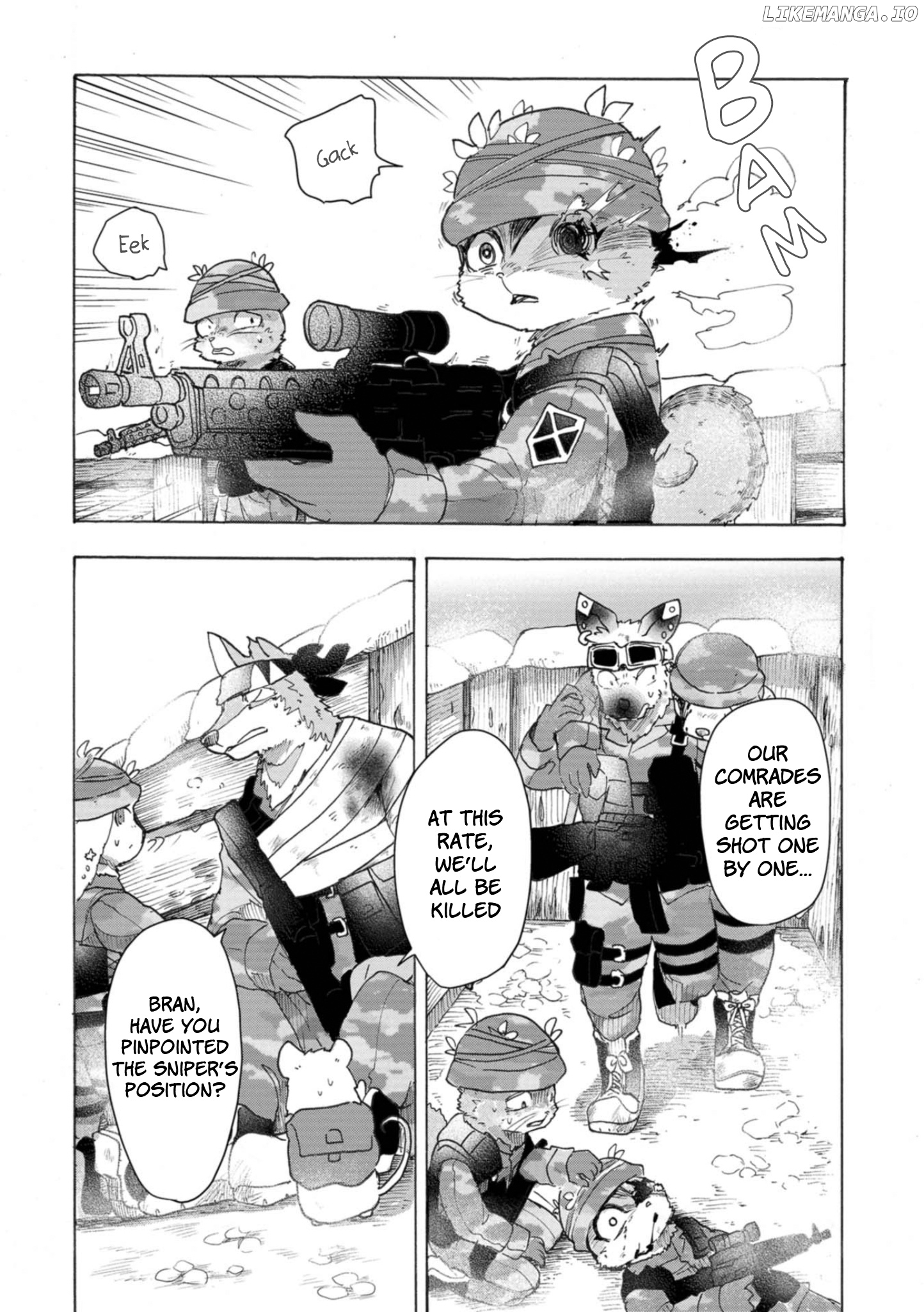 The Wolf Child Sora In The War Zone chapter 6 - page 12