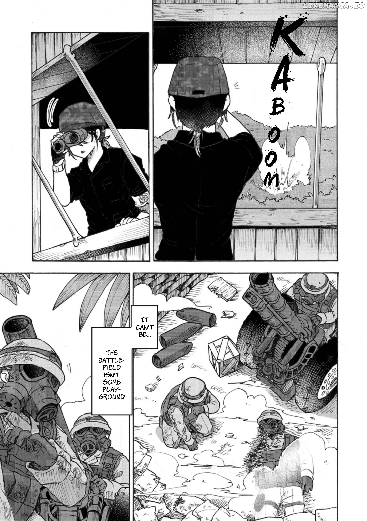 The Wolf Child Sora In The War Zone chapter 6 - page 33