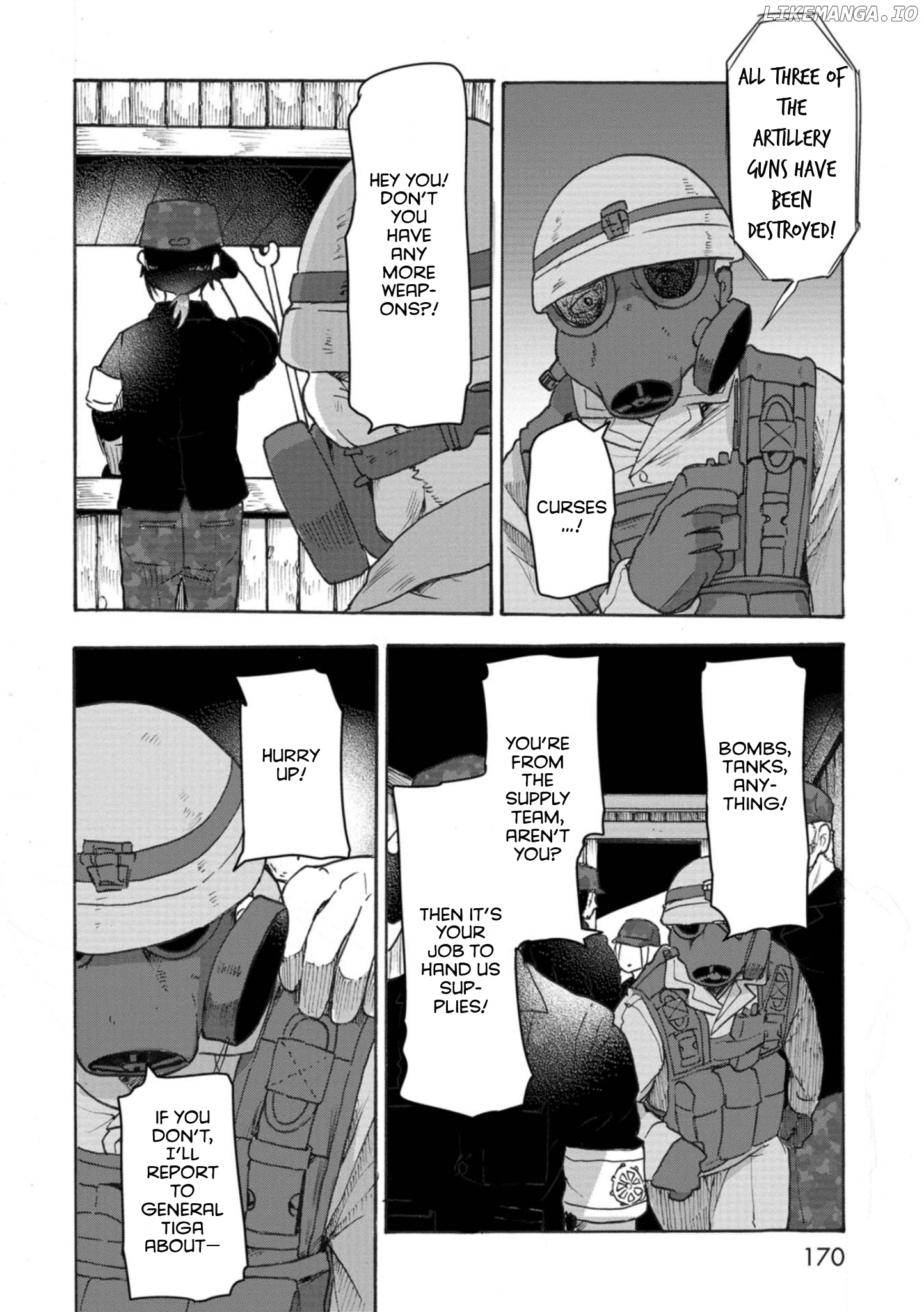 The Wolf Child Sora In The War Zone chapter 6 - page 36