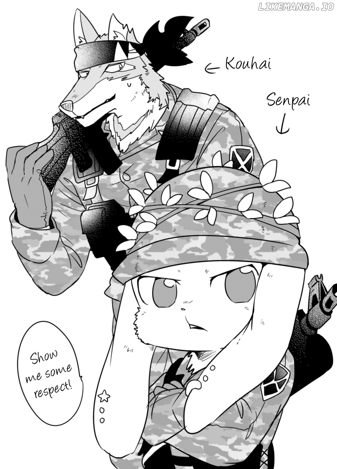 The Wolf Child Sora In The War Zone chapter 7.1 - page 2