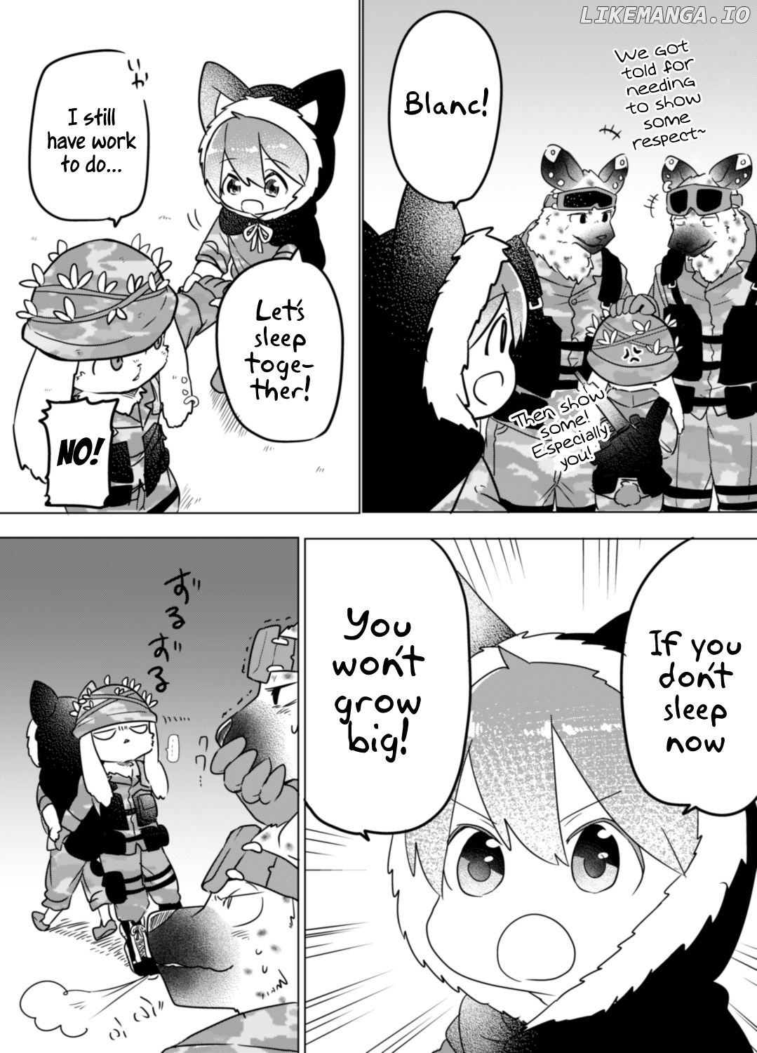 The Wolf Child Sora In The War Zone chapter 7.1 - page 3