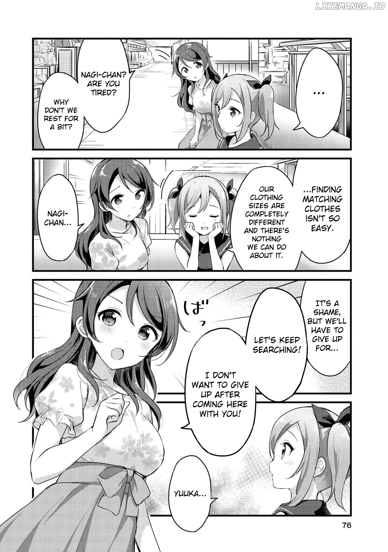 Yumeguri Yurimeguri chapter 19 - page 10