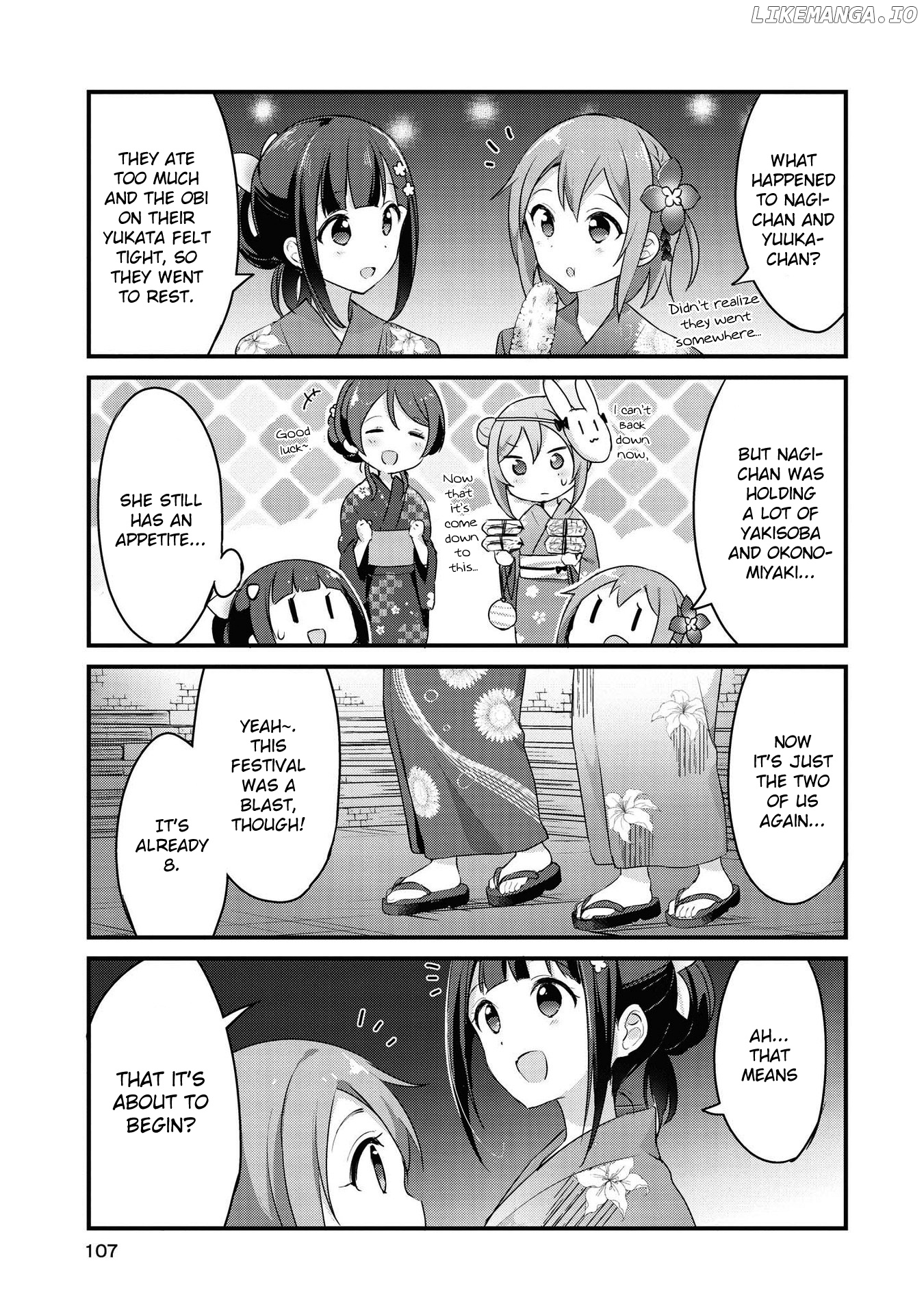 Yumeguri Yurimeguri chapter 21 - page 11