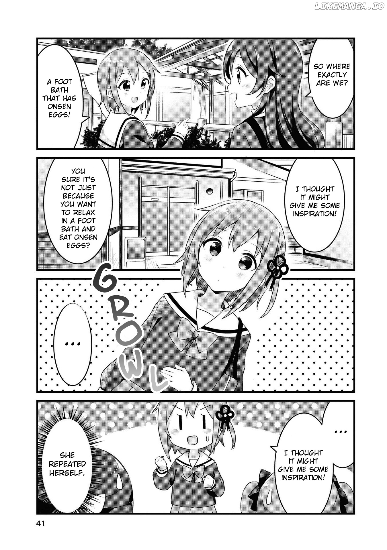Yumeguri Yurimeguri chapter 28 - page 7