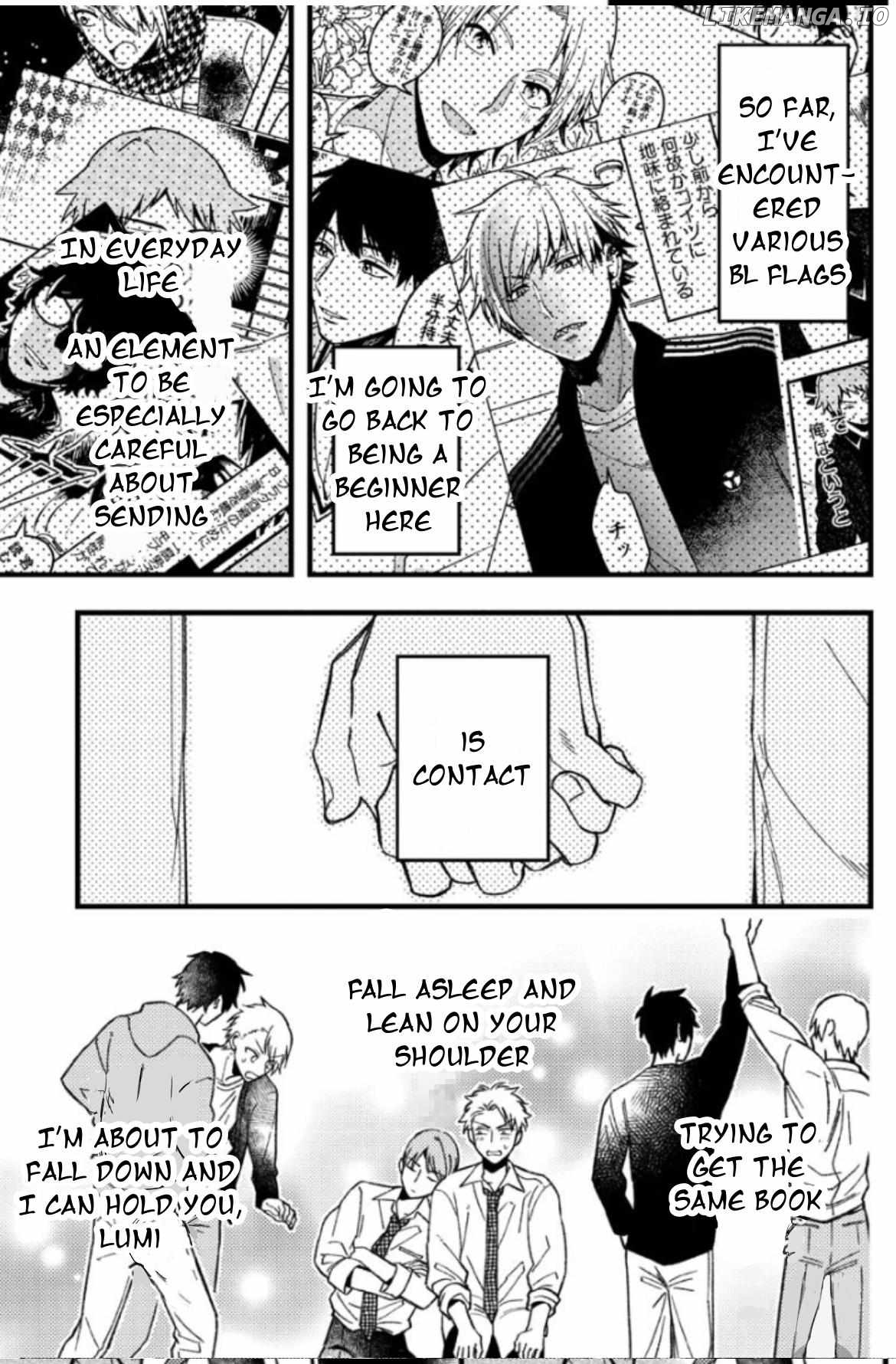 A World Where Everything Definitely Becomes BL vs. The Man Who Definitely Doesn't Want To Be In A BL chapter 55 - page 2