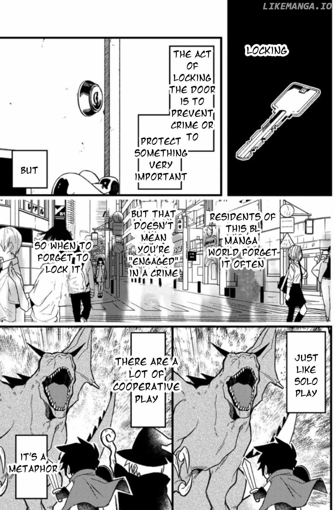 A World Where Everything Definitely Becomes BL vs. The Man Who Definitely Doesn't Want To Be In A BL chapter 54 - page 2