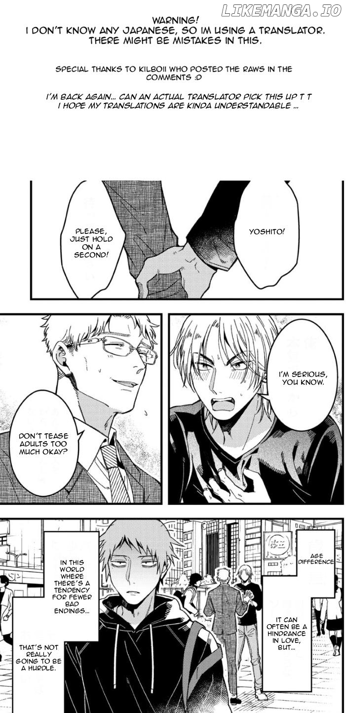 A World Where Everything Definitely Becomes BL vs. The Man Who Definitely Doesn't Want To Be In A BL chapter 53 - page 1