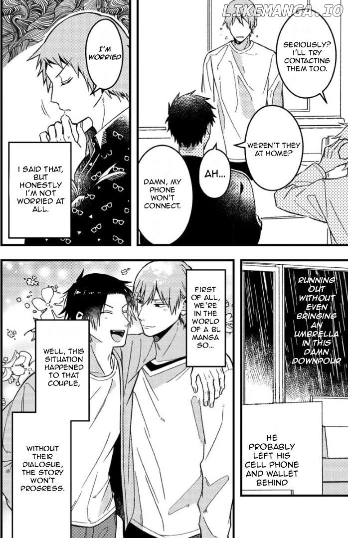 A World Where Everything Definitely Becomes BL vs. The Man Who Definitely Doesn't Want To Be In A BL chapter 52 - page 2