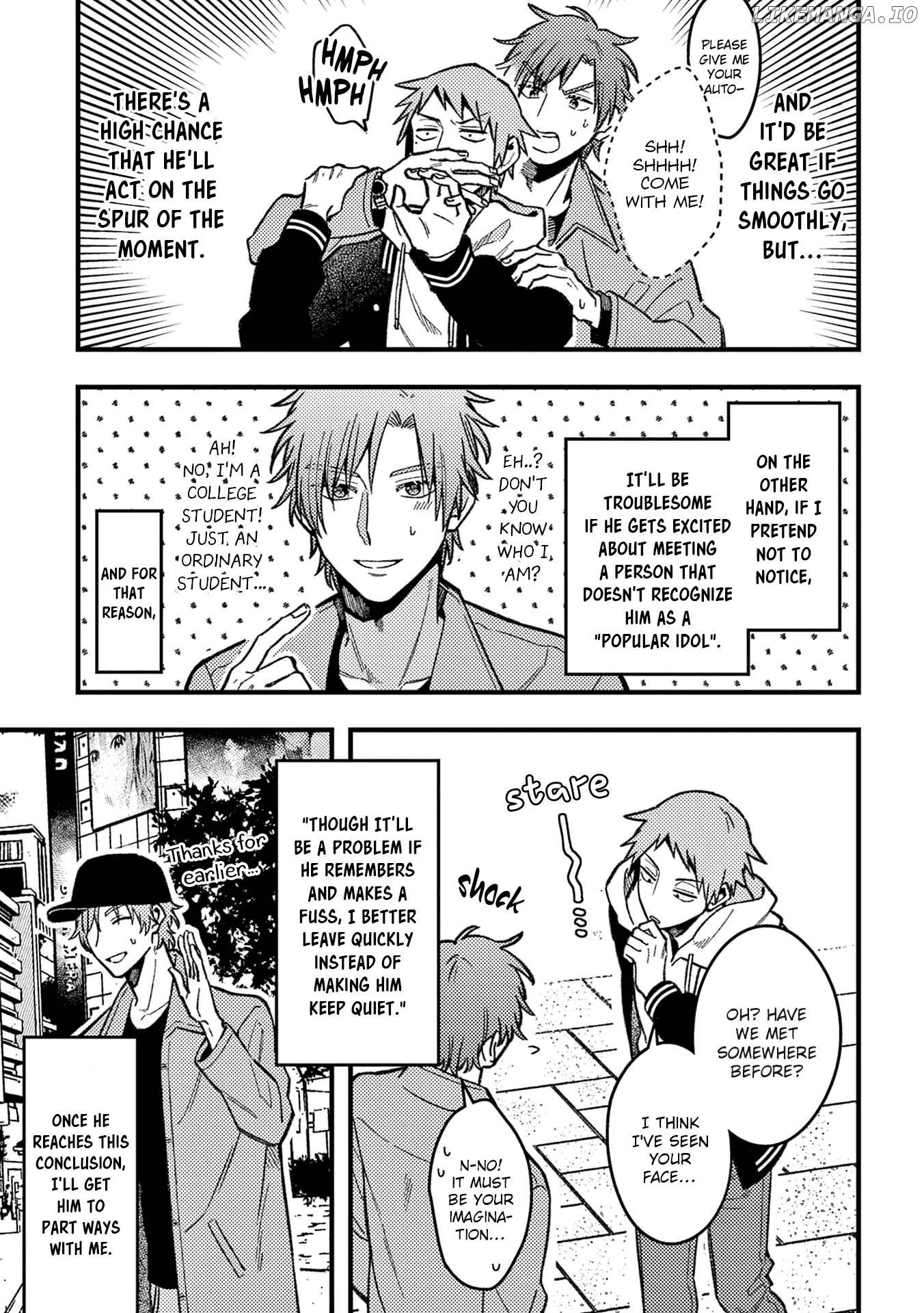 A World Where Everything Definitely Becomes BL vs. The Man Who Definitely Doesn't Want To Be In A BL chapter 49 - page 4