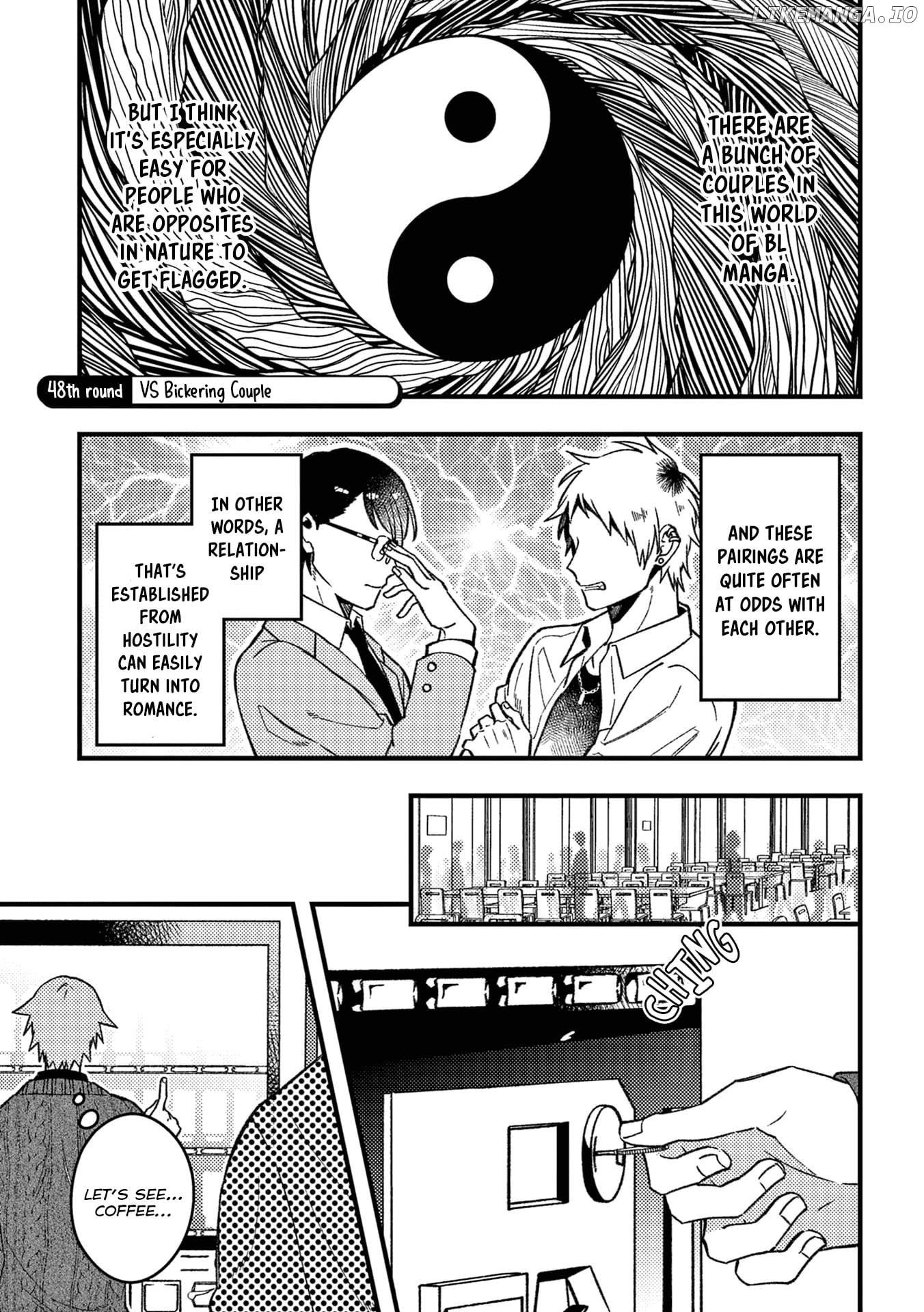 A World Where Everything Definitely Becomes BL vs. The Man Who Definitely Doesn't Want To Be In A BL chapter 48 - page 2
