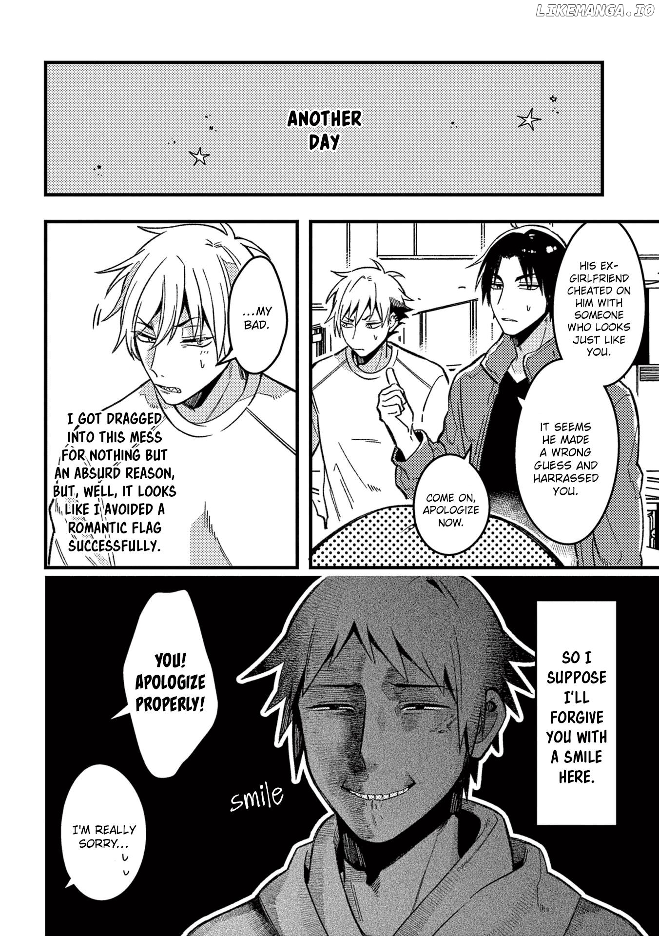 A World Where Everything Definitely Becomes BL vs. The Man Who Definitely Doesn't Want To Be In A BL chapter 48 - page 7