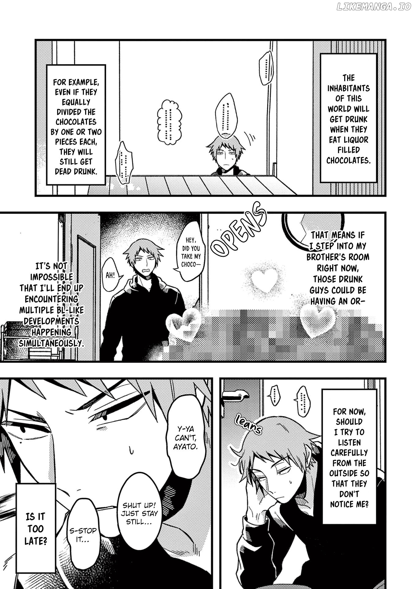 A World Where Everything Definitely Becomes BL vs. The Man Who Definitely Doesn't Want To Be In A BL chapter 47 - page 4