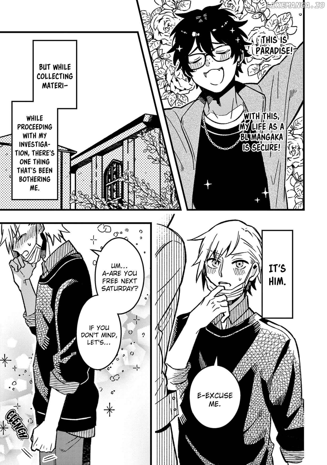 A World Where Everything Definitely Becomes BL vs. The Man Who Definitely Doesn't Want To Be In A BL chapter 45 - page 4