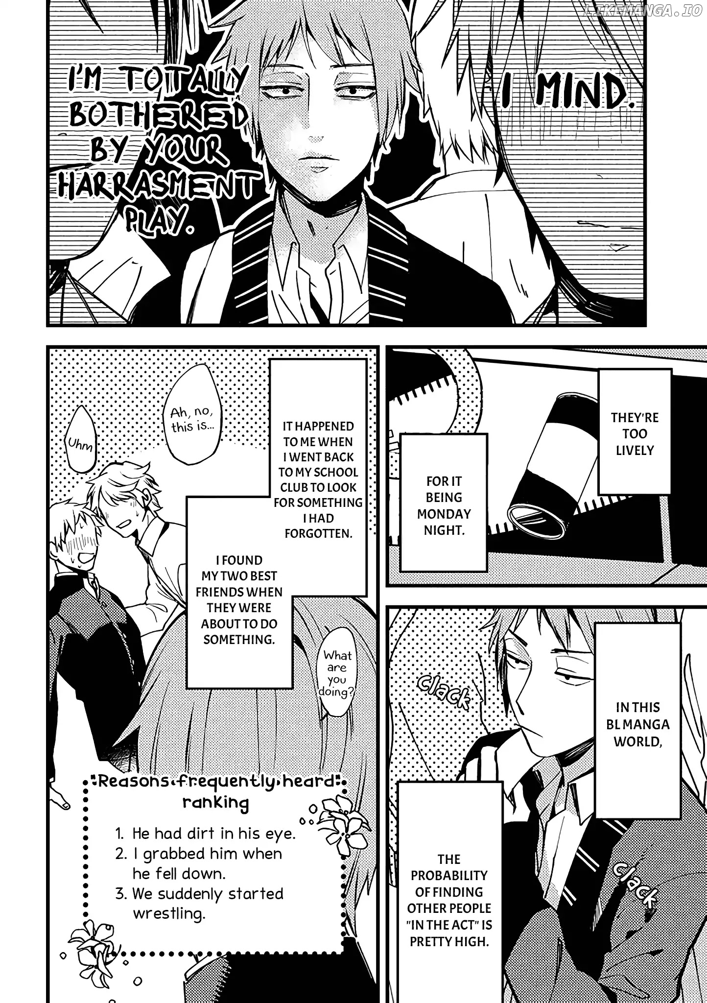A World Where Everything Definitely Becomes BL vs. The Man Who Definitely Doesn't Want To Be In A BL chapter 7 - page 3