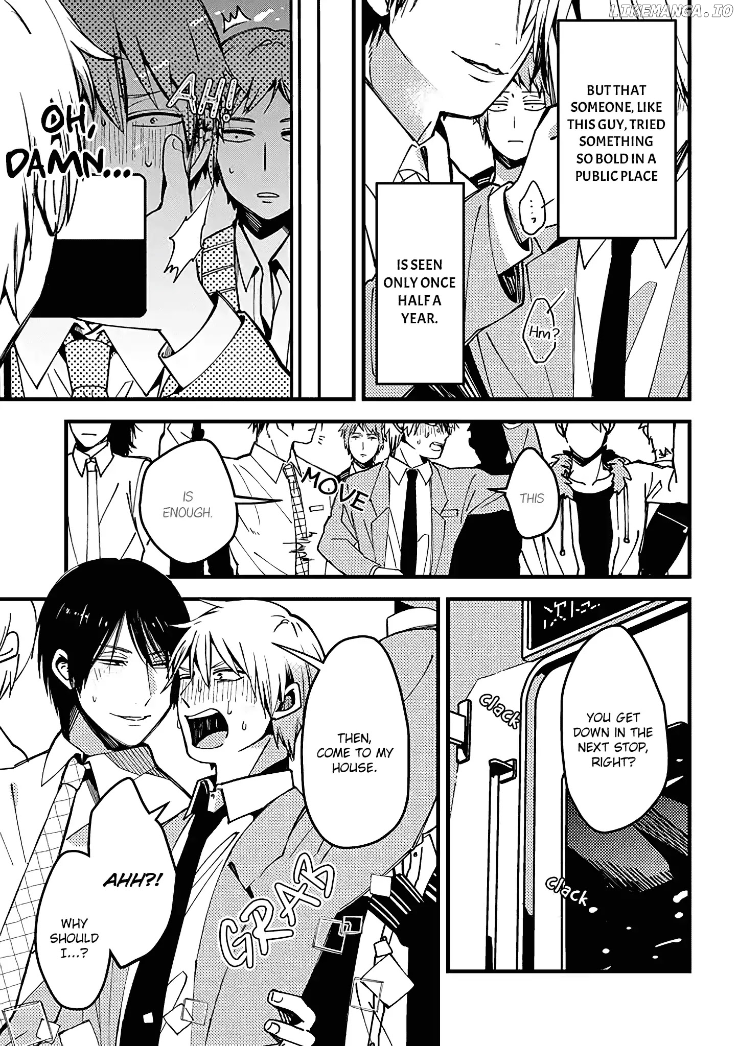 A World Where Everything Definitely Becomes BL vs. The Man Who Definitely Doesn't Want To Be In A BL chapter 7 - page 4