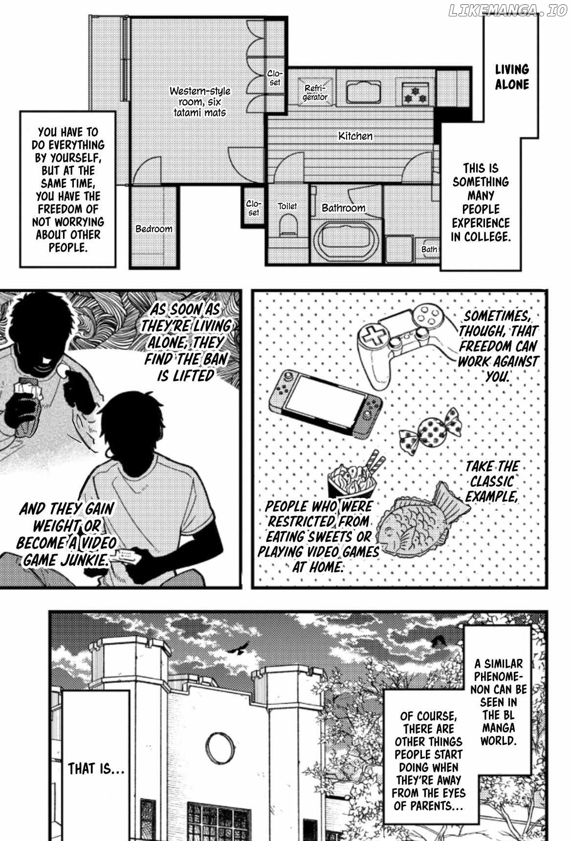 A World Where Everything Definitely Becomes BL vs. The Man Who Definitely Doesn't Want To Be In A BL chapter 68 - page 1