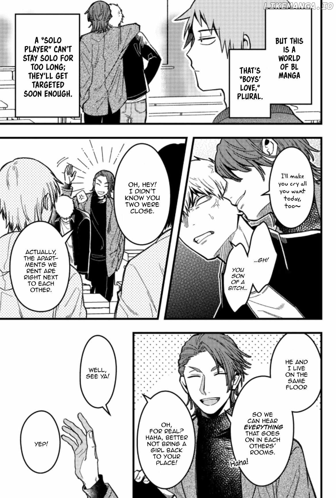 A World Where Everything Definitely Becomes BL vs. The Man Who Definitely Doesn't Want To Be In A BL chapter 68 - page 3